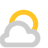 Sun and cloud icon