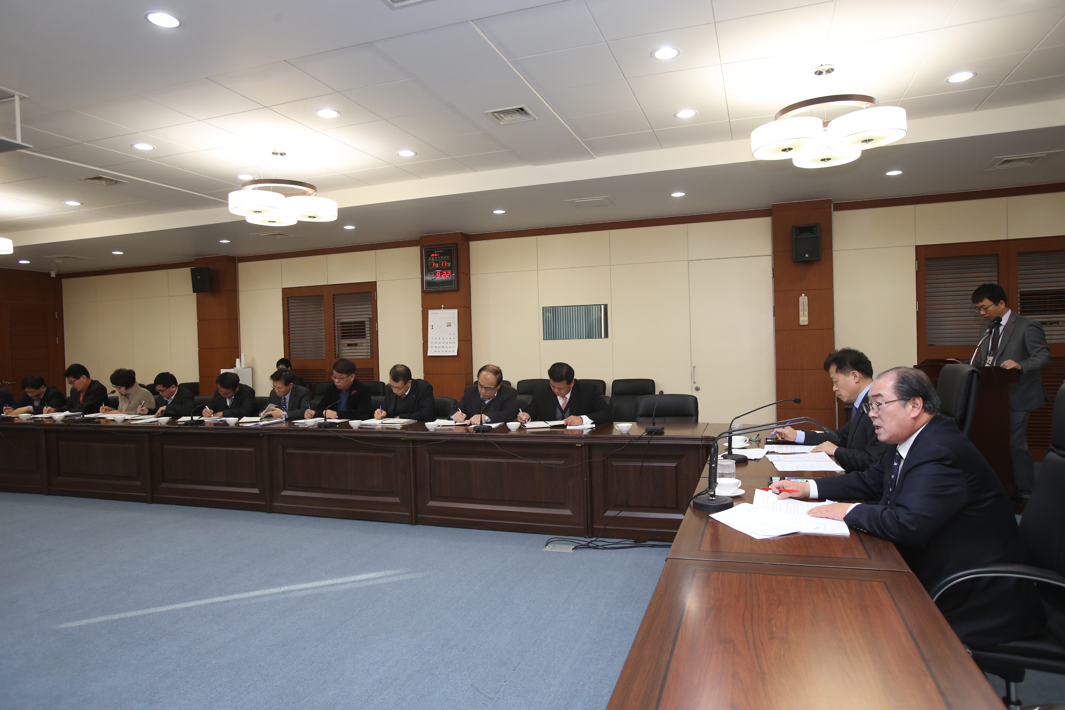 2016.01.11. 주간업무보고회(황정수 무주군수)