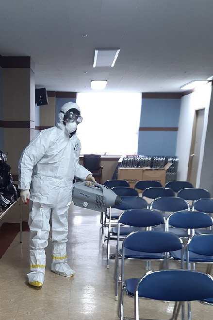 2020.02.20. 코로나 19 예방을 위한 방역