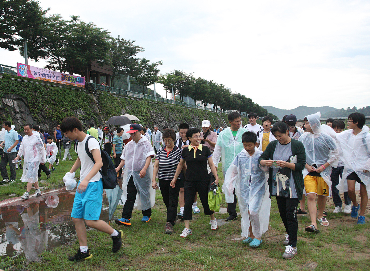 2012.08.24  2012 생활체육 남대천 건강걷기대회