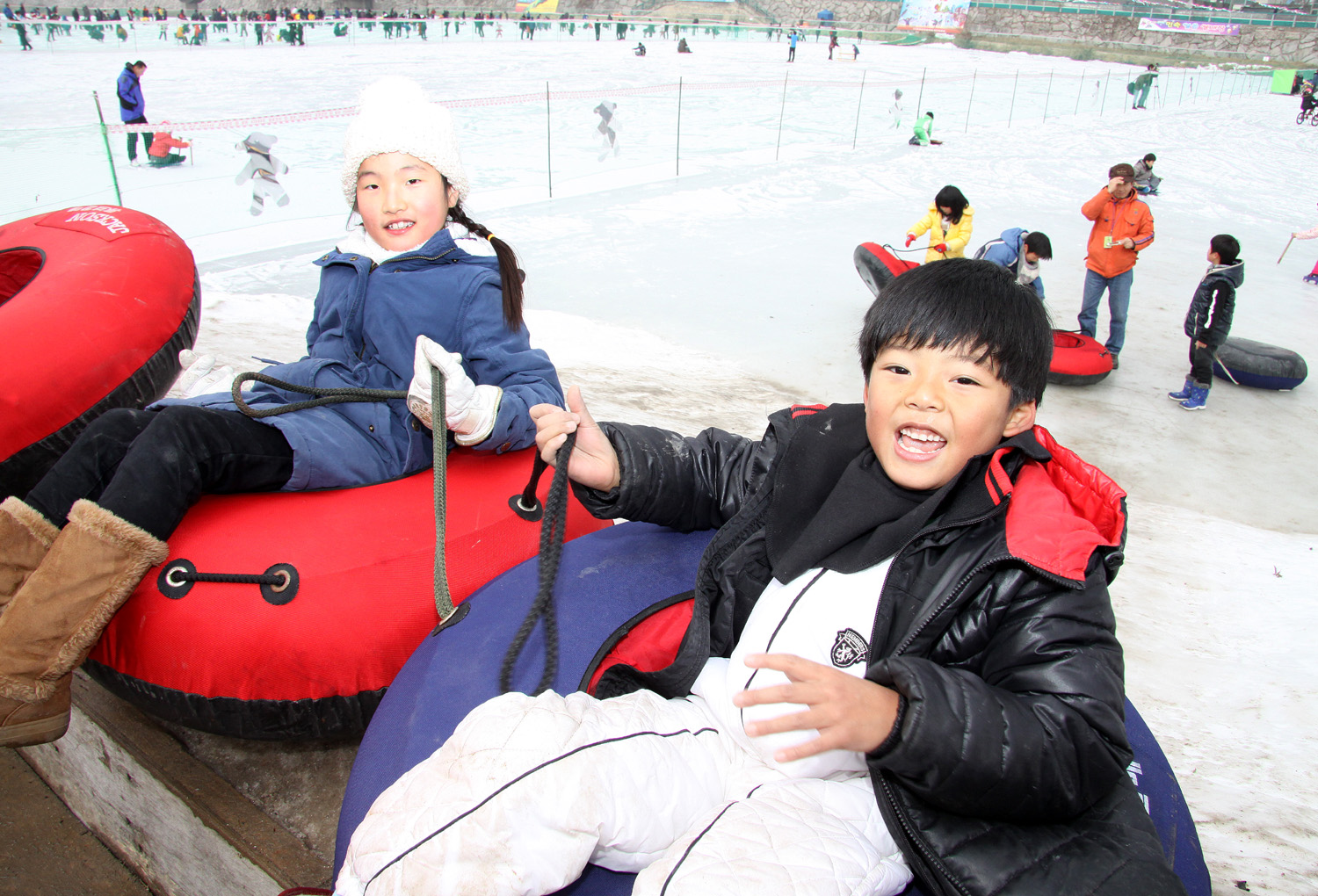 2012.01.13  무주 남대천 얼음축제