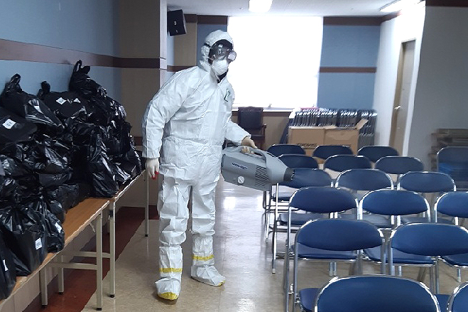 2020.02.20. 코로나 19 예방을 위한 방역