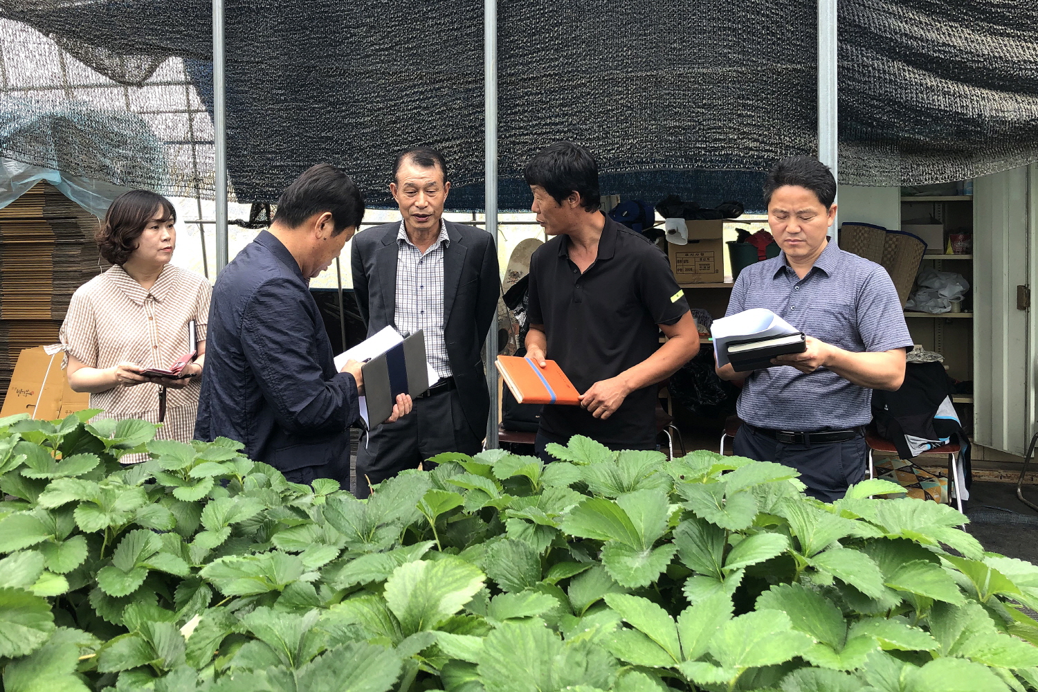 2019.08.16. 무주농업기술센터 농촌진흥 시범사업 현장지도 