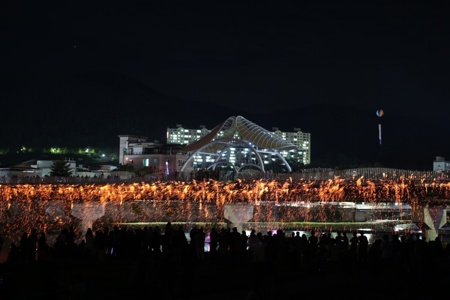 제26회 무주반딧불 축제 낙화놀이 및 드론쇼