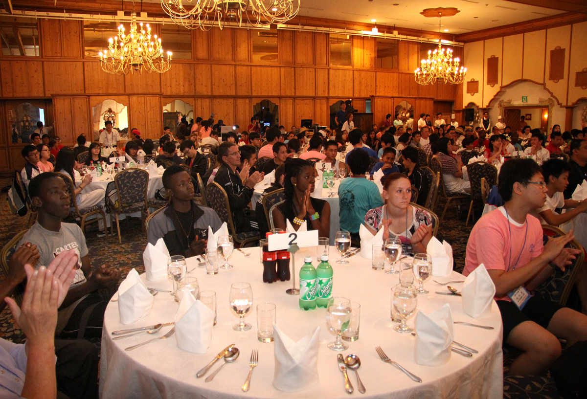 2012.08.22  제4회 세계청소년태권도캠프-무주군수 주최 만찬