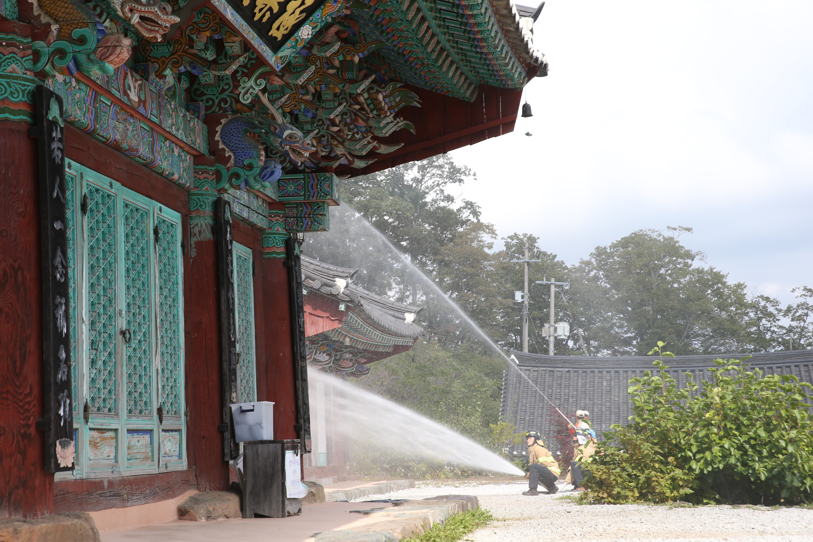 2016.09.23. 문화재 화재대비 소방훈련(안국사)