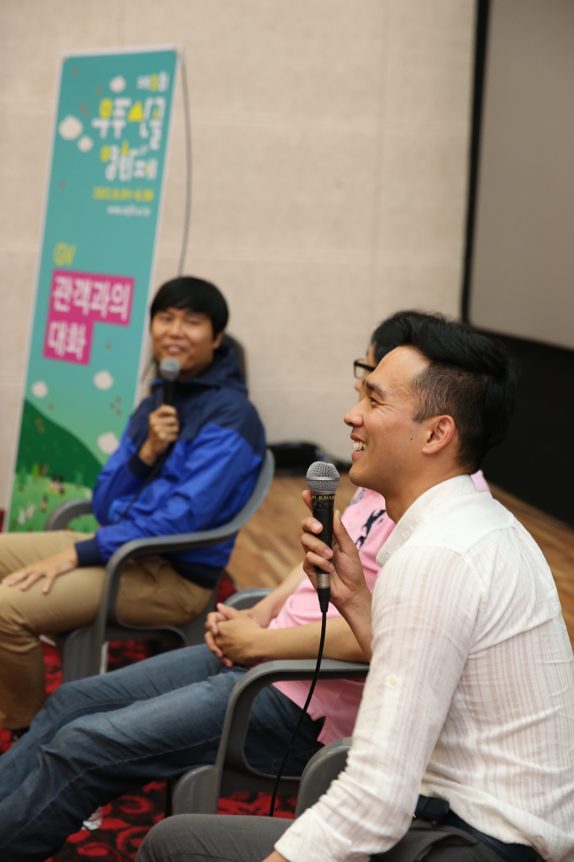 2015.06.07. 제3회 무주산골영화제-영화 '블랙스톤' 관객과의 대화