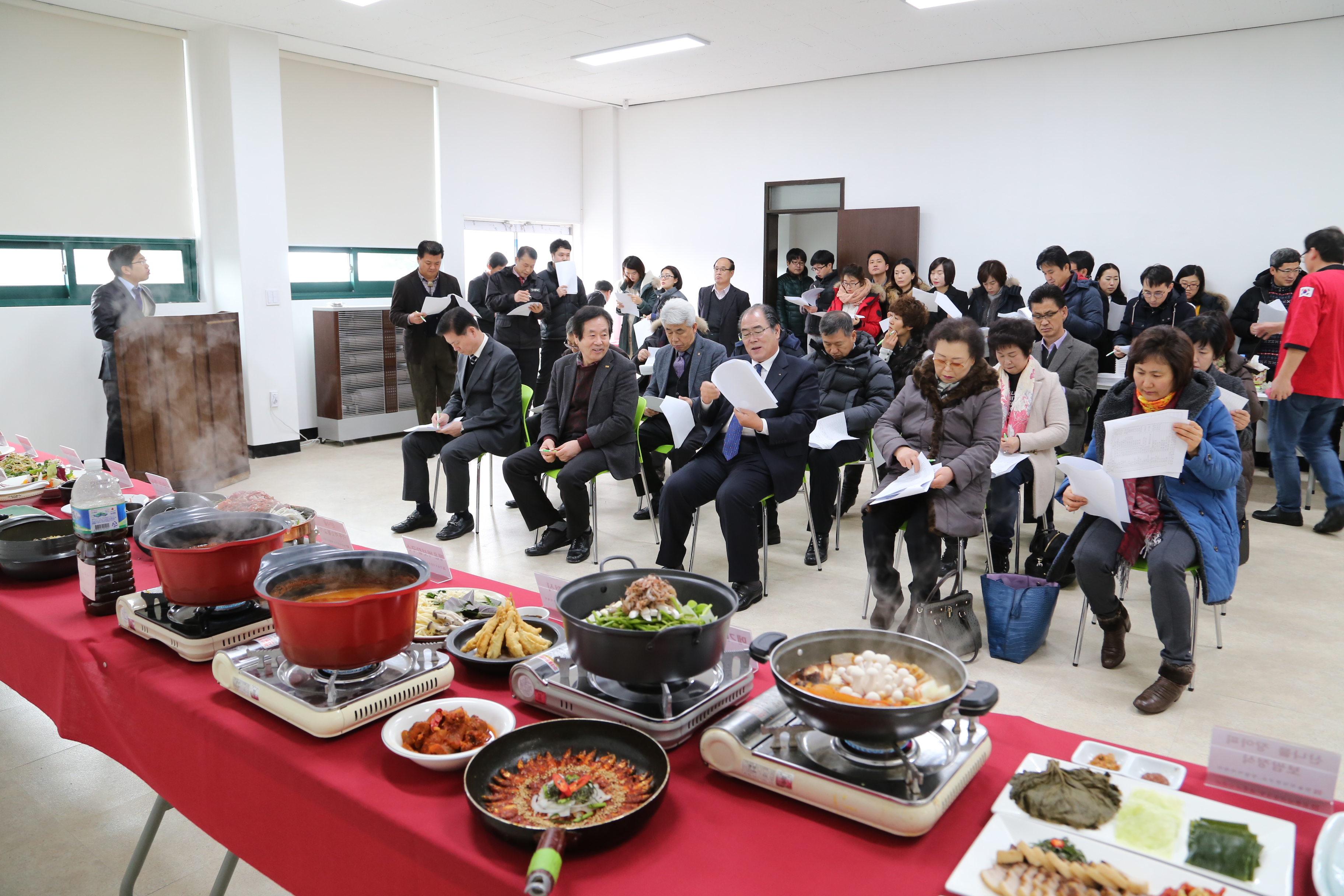 2016.01.29. 2016 올해의 관광도시 무주군 대표메뉴개발 품평회