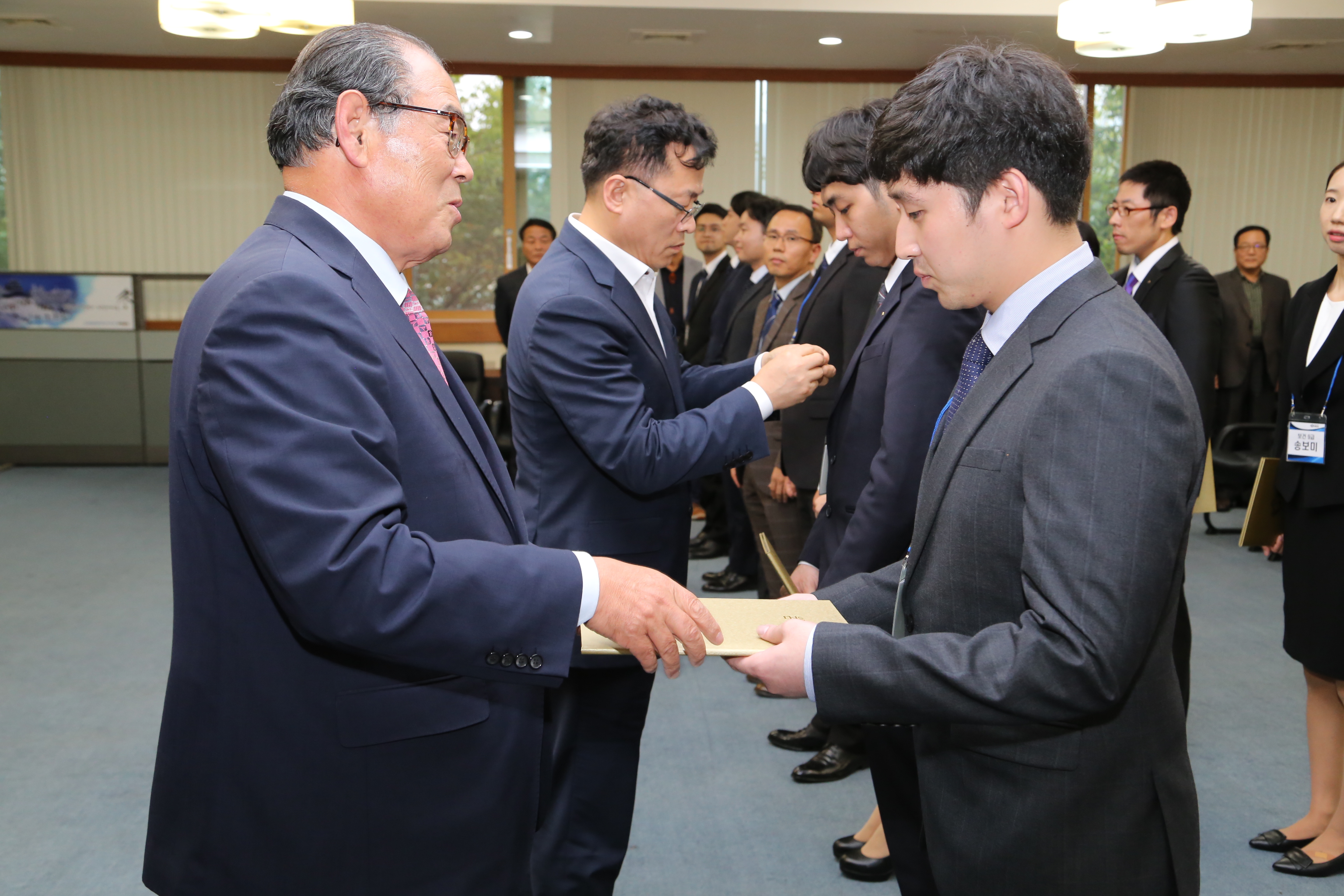 2016.10.07. 신규공무원 임용 군수님과 대화