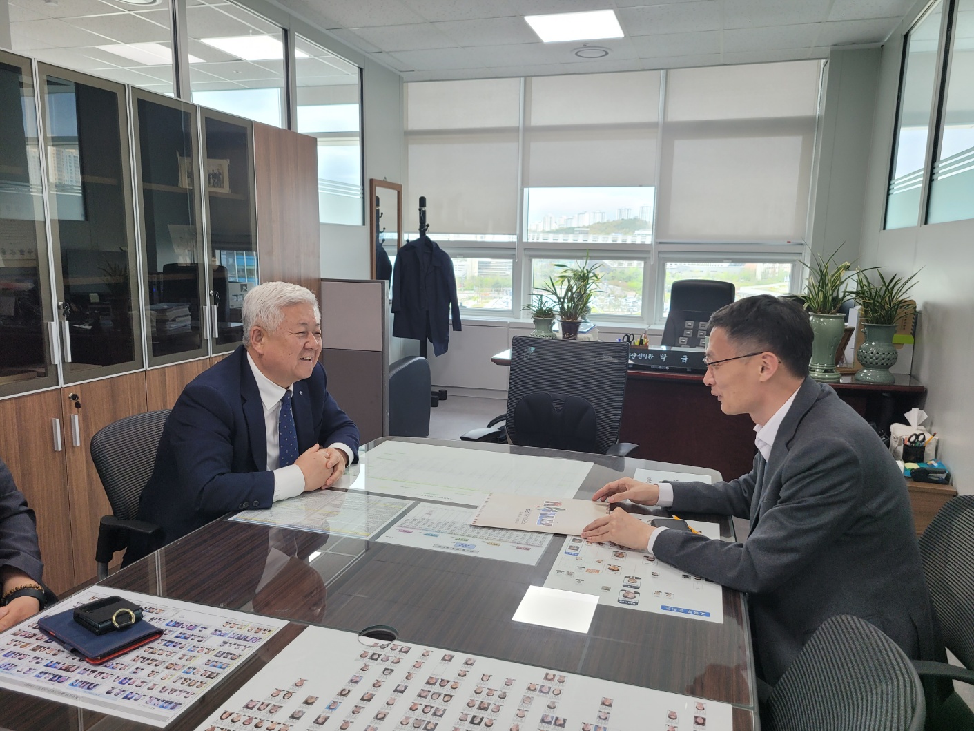 2023.04.11 황인홍 무주군수 태권도사관학교관련 정부부처방문