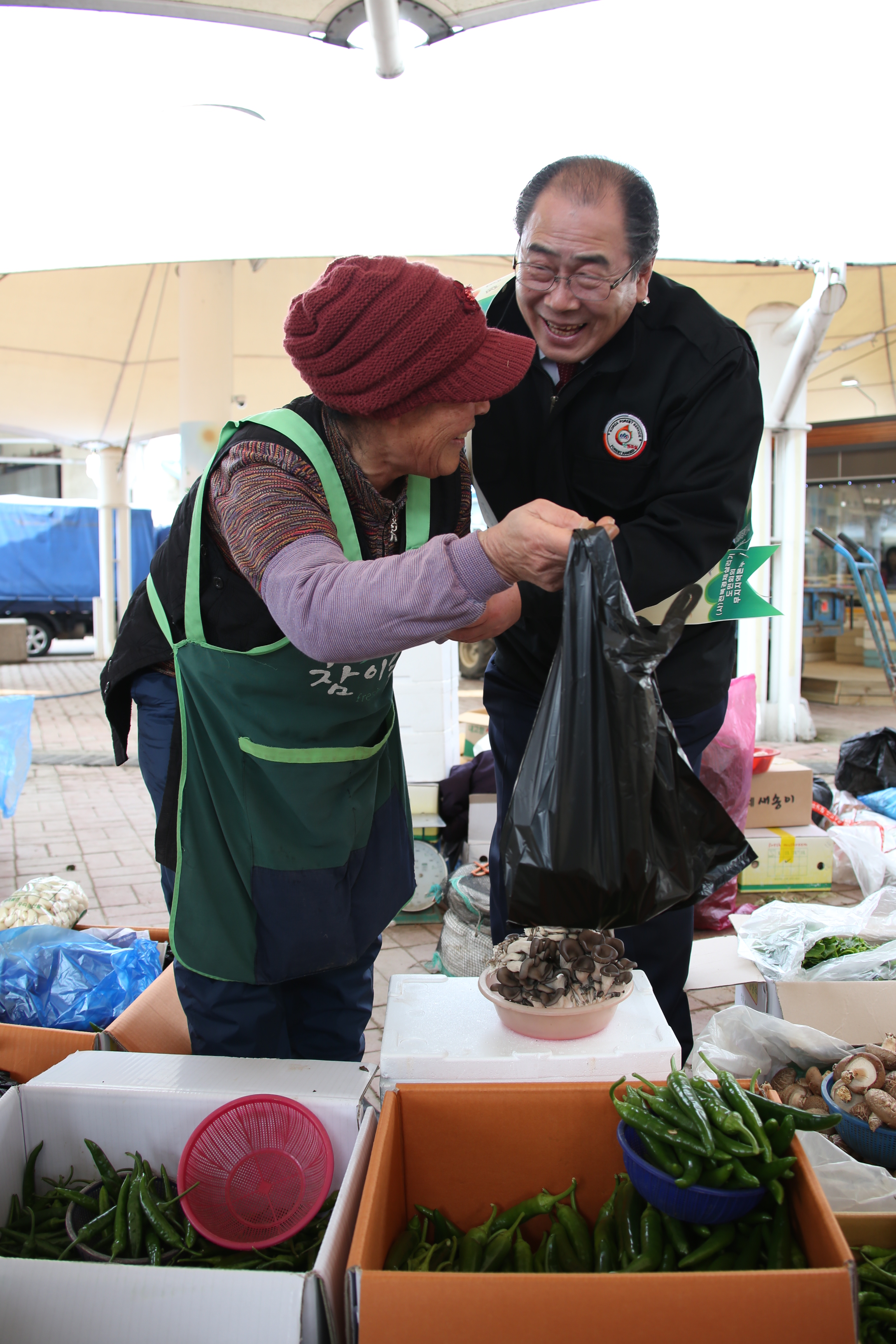 2015.02.11. 전통시장 애용 캠페인(반딧불장터)