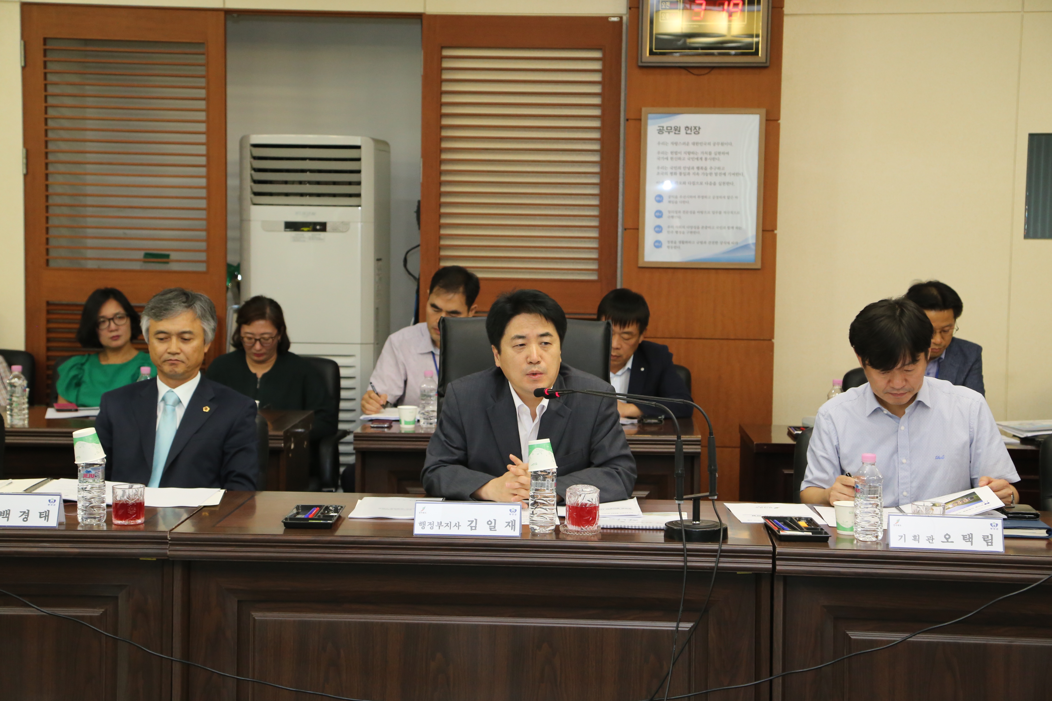 2016.09.07. 행정부지사와 함께 하는 무주군 정책과제 간담회