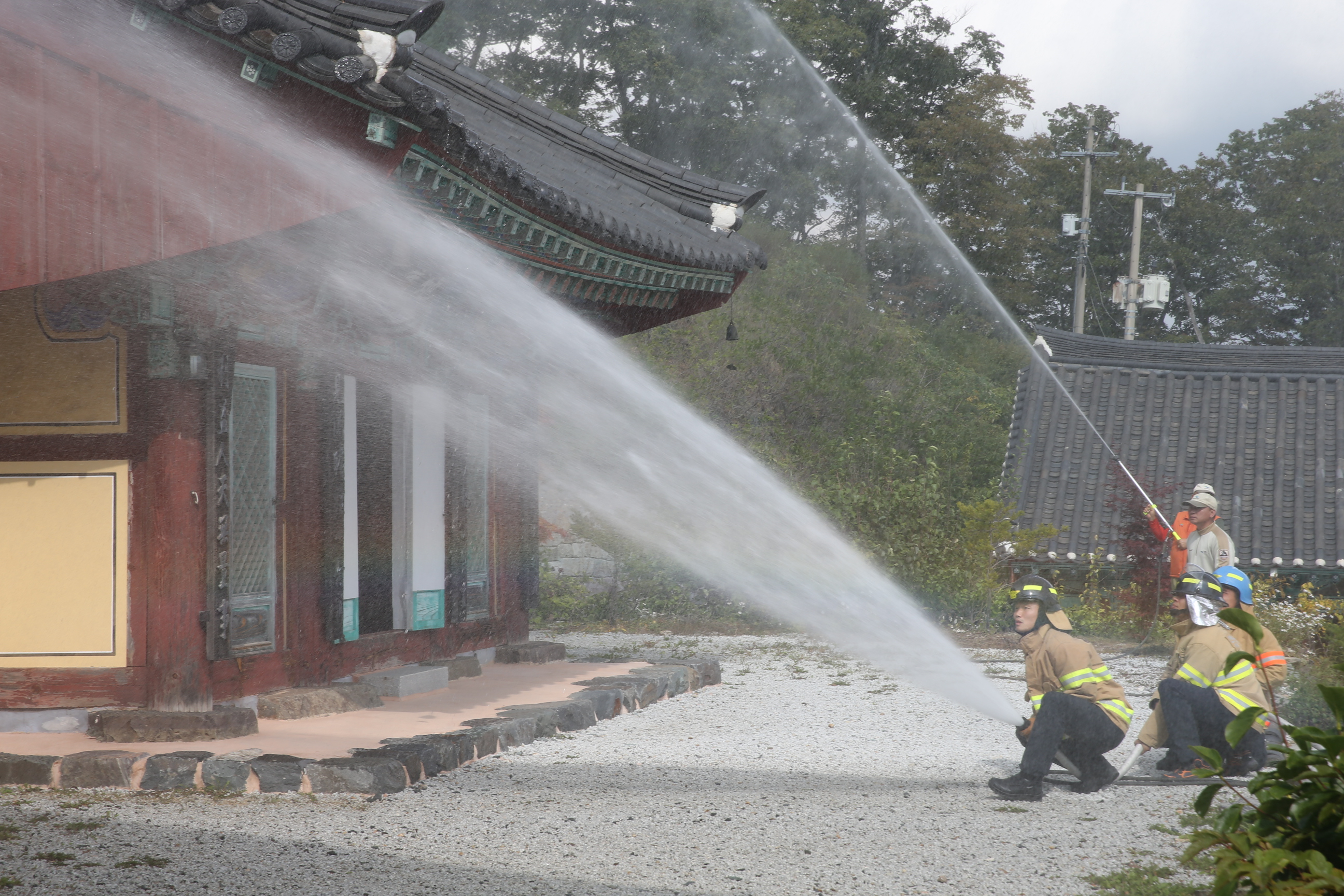 2016.09.23. 문화재 화재대비 소방훈련(안국사)