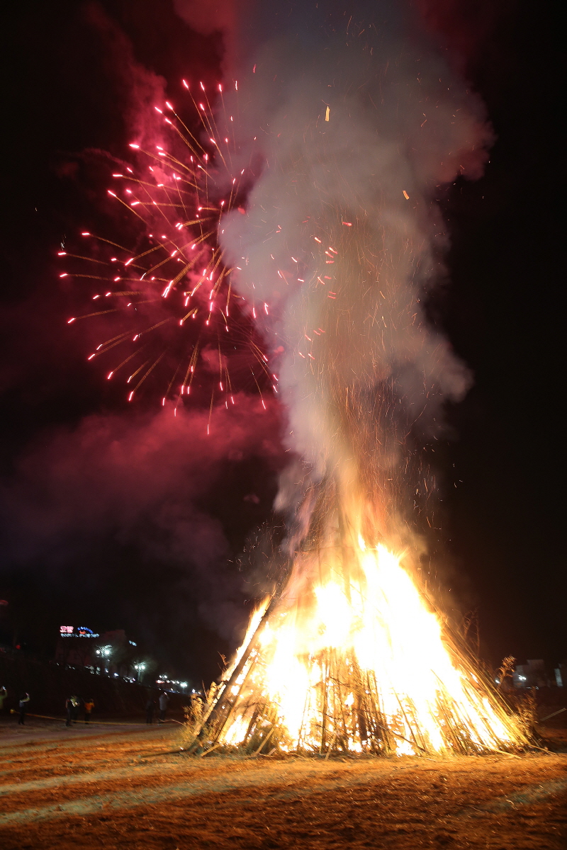 2015.03.05. 정월대보름 달집태우기
