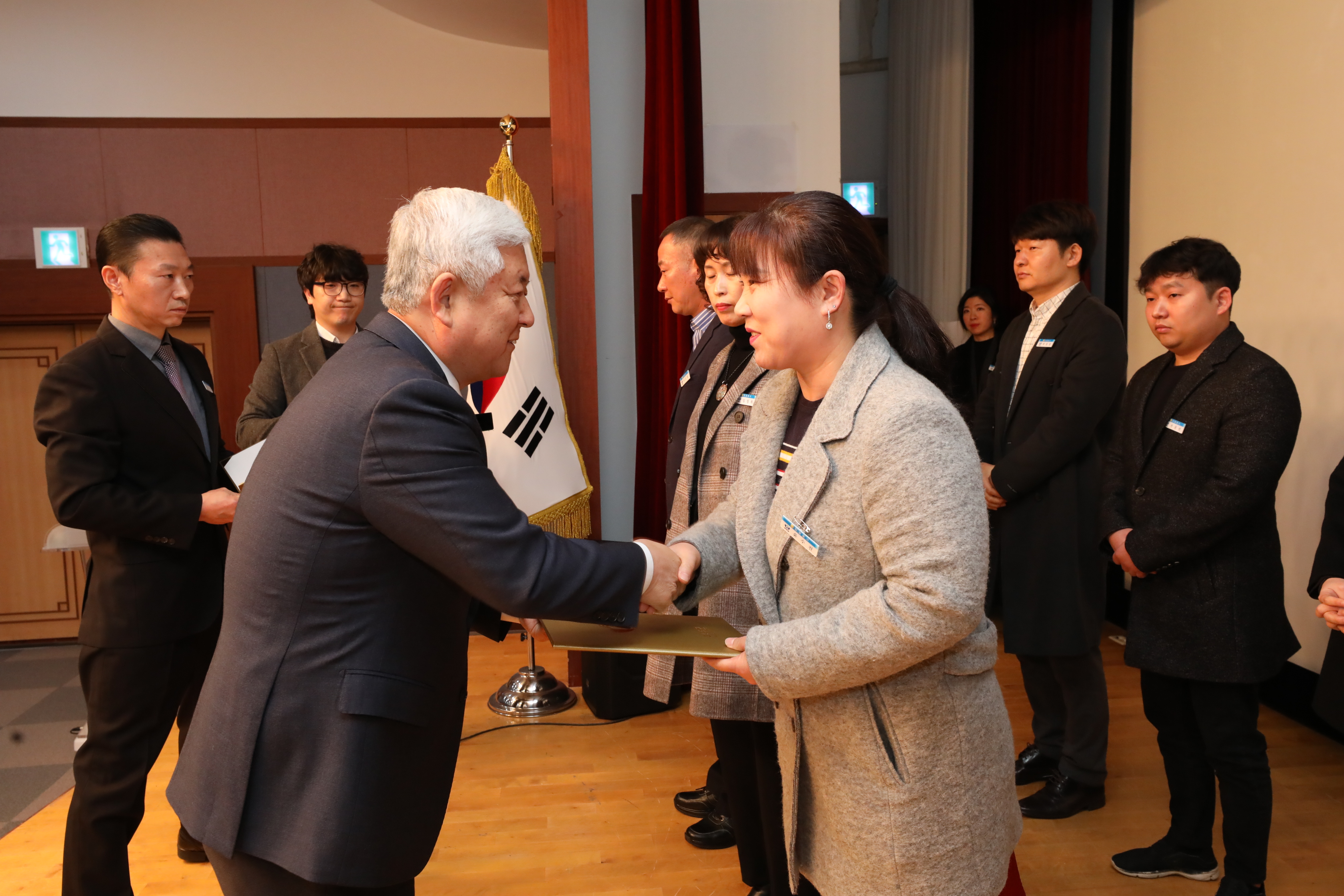 2020.01.06. 정기인사 사령장