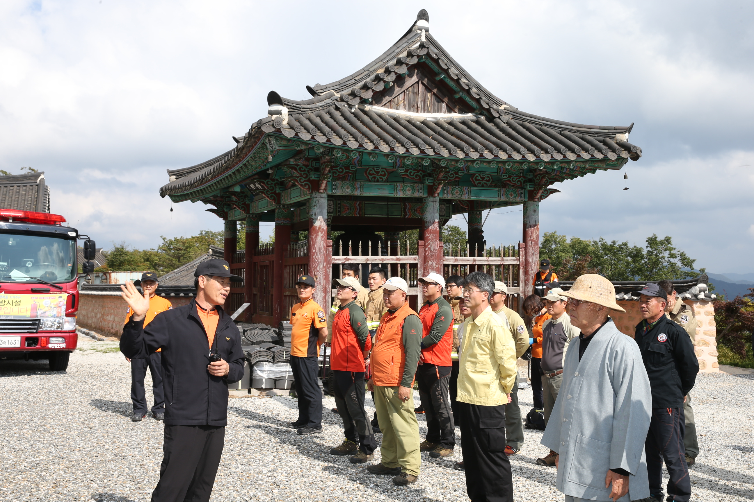 2016.09.23. 문화재 화재대비 소방훈련(안국사)