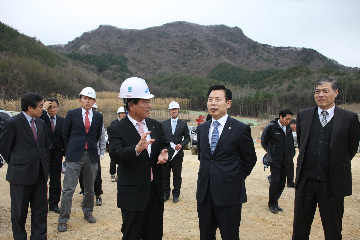 2013.04.15 박종길 문광화체육관광부 제2차관 태권도원 조성현장 방문