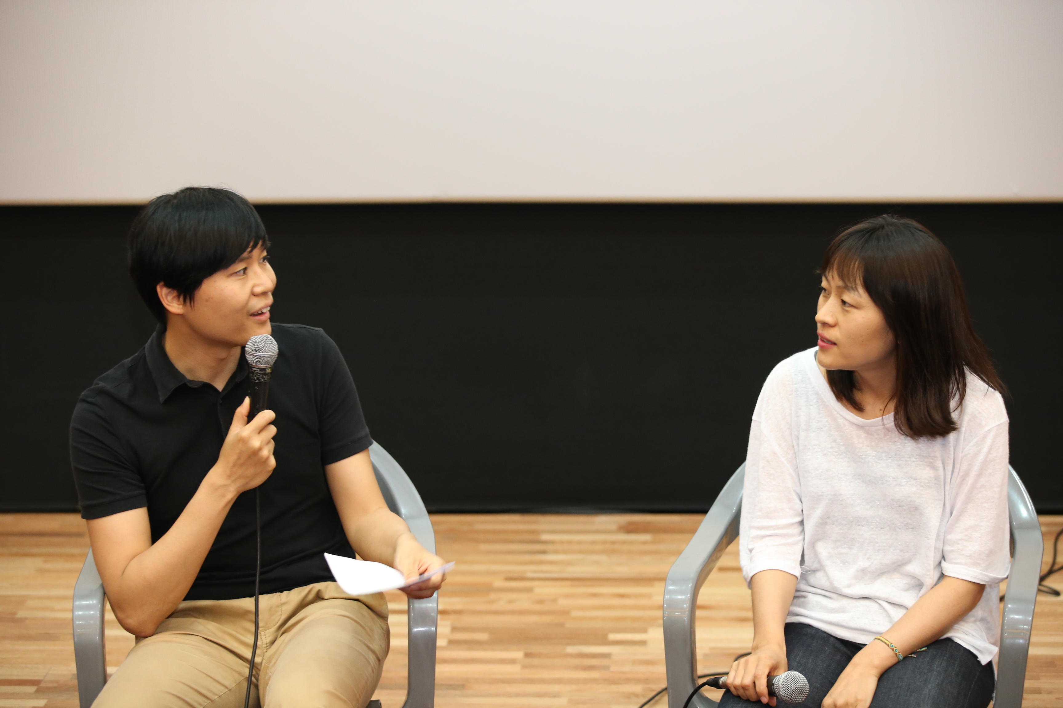 2015.06.07. 제3회 무주산골영화제-영화 '의자가 되는 법' 관객과의 대화