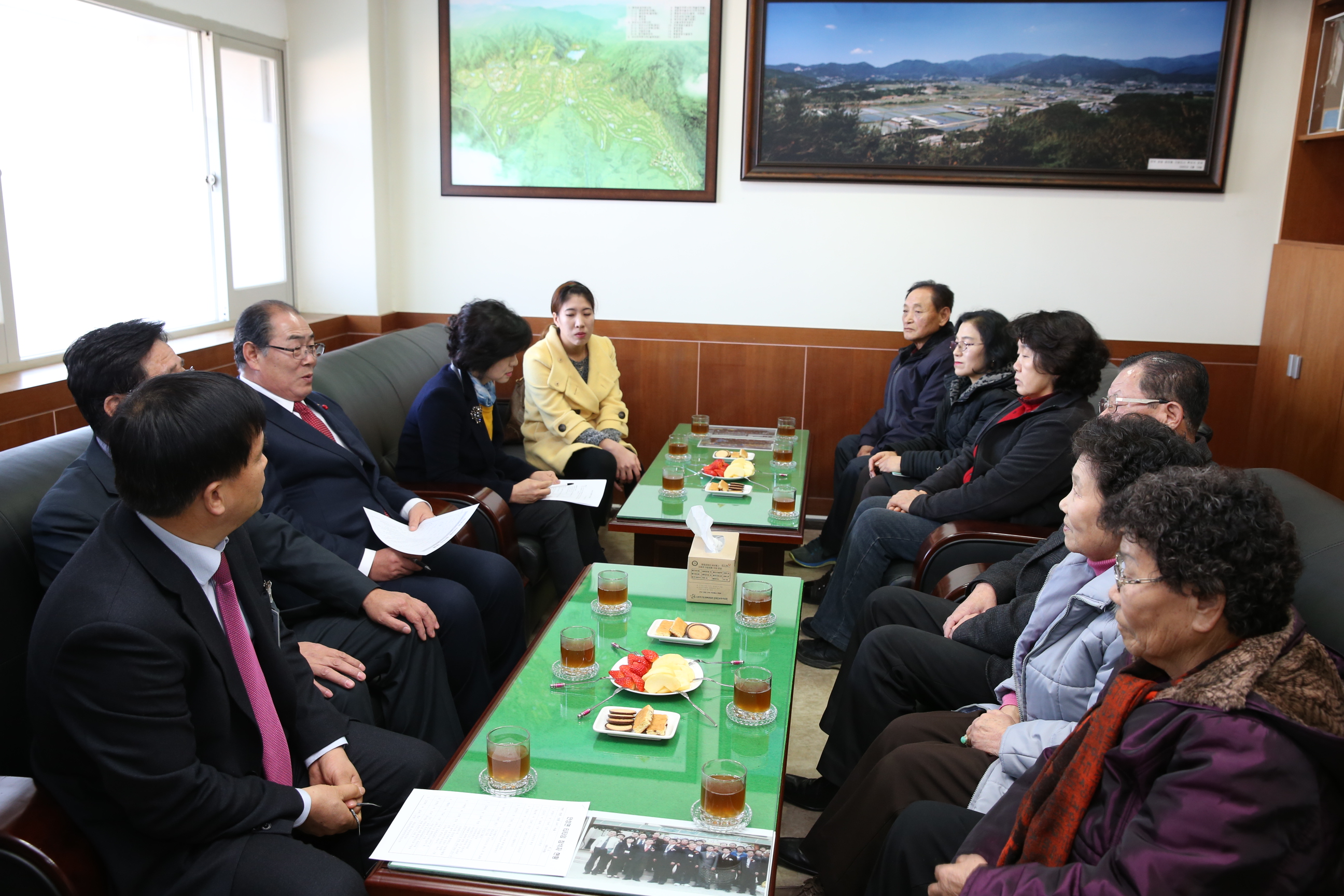 2015.01.27. 2015년 군민과 함께 하는 열린 대화(안성면 직원과의 대화)