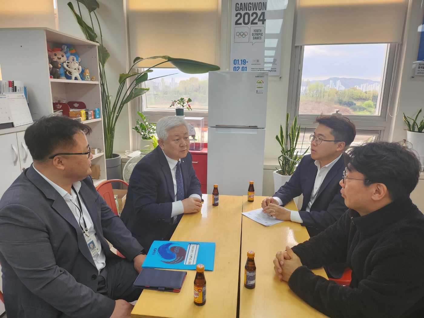 2023.04.11 황인홍 무주군수 태권도사관학교관련 정부부처방문