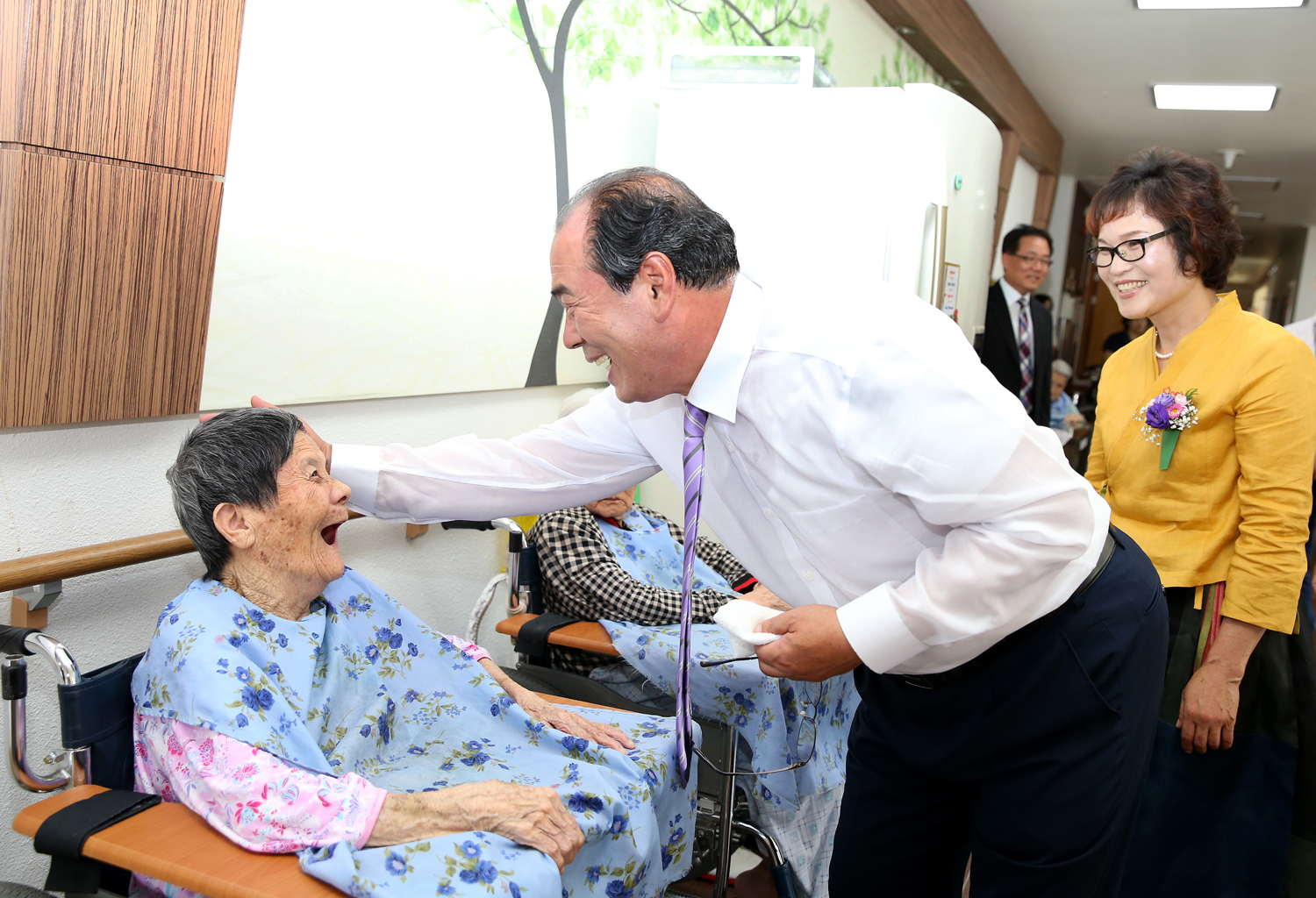 민선 6기 제44대 황정수 무주군수 취임식-평화요양원