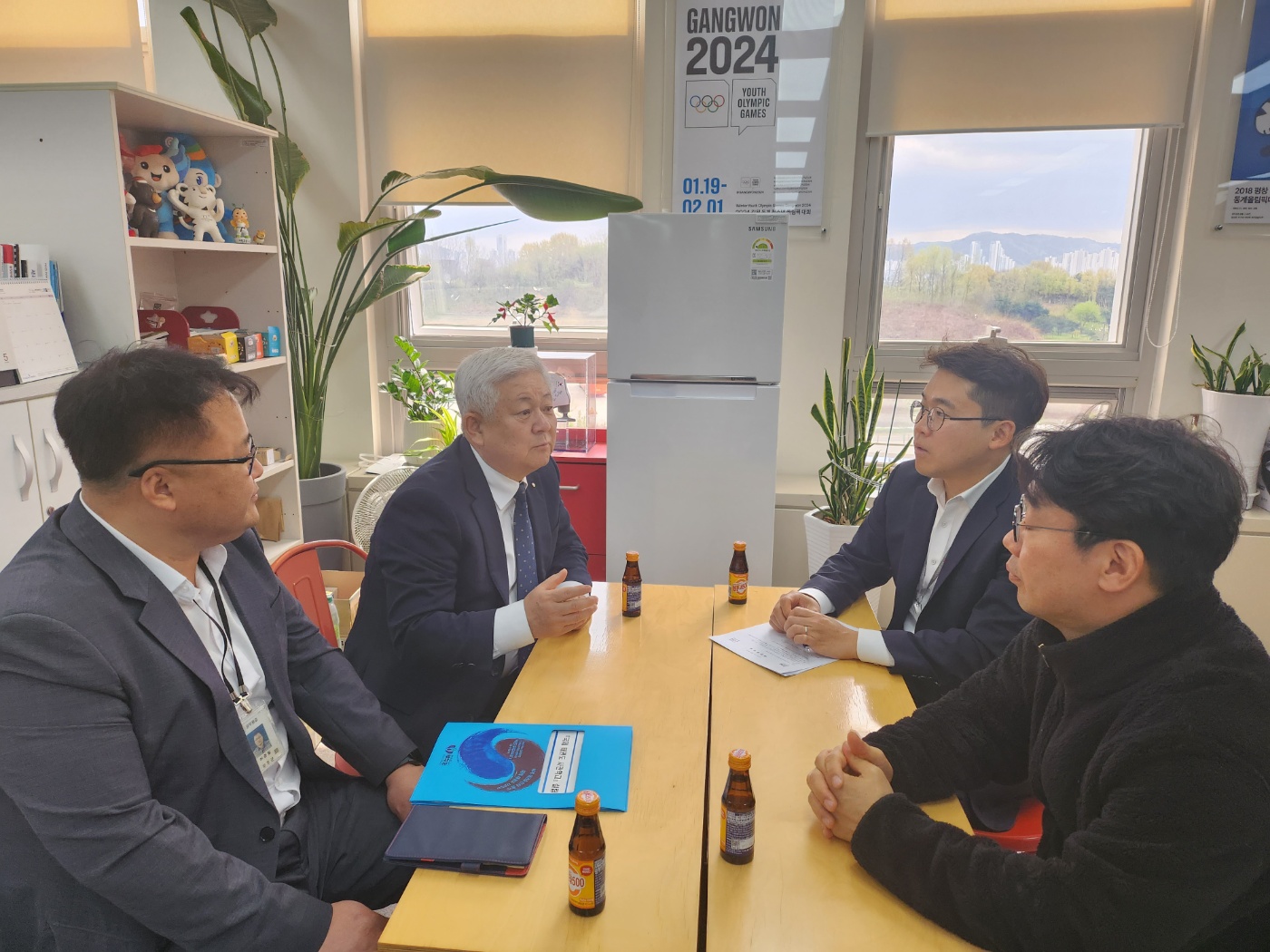 2023.04.11 황인홍 무주군수 태권도사관학교관련 정부부처방문