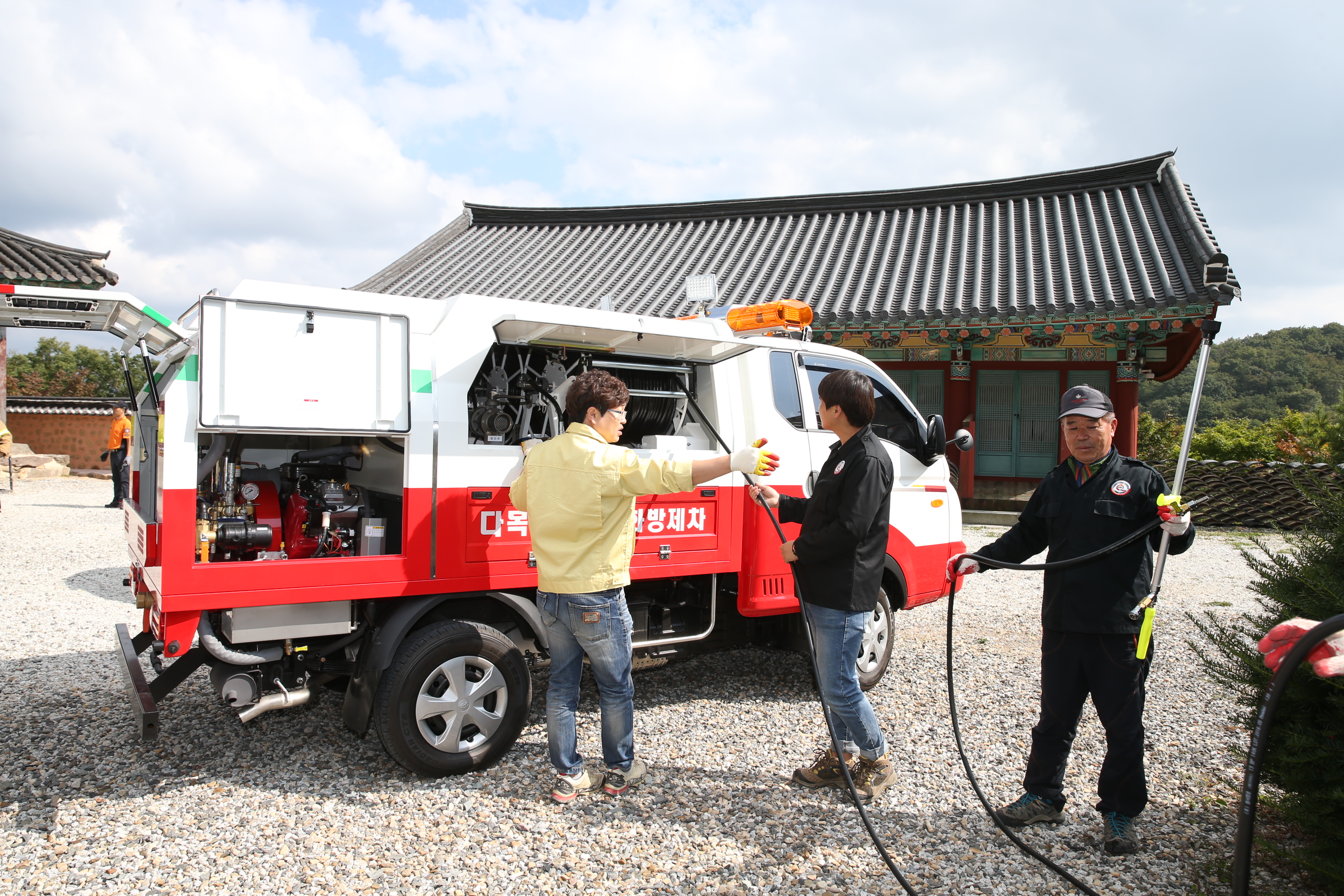 2016.09.23. 문화재 화재대비 소방훈련(안국사)