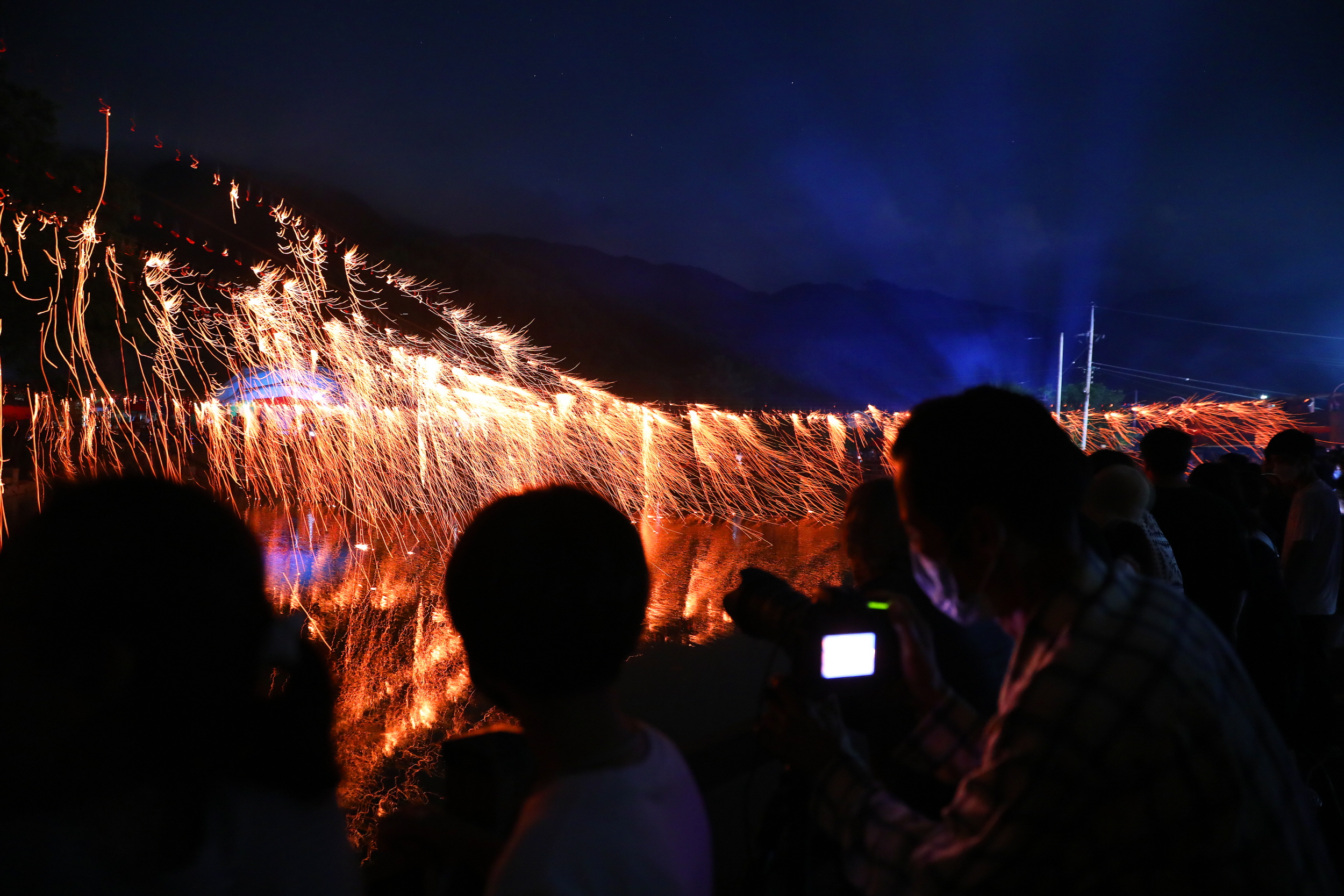 2022.08.05 무주 안성두문마을 낙화축제