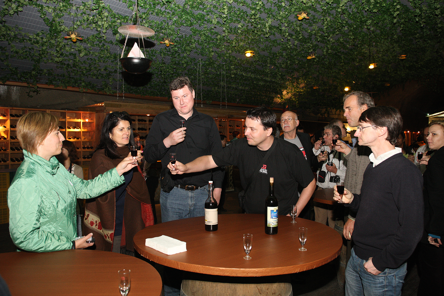 2012.09.23  OECD 관광위원회 무주 머루와인동굴 방문