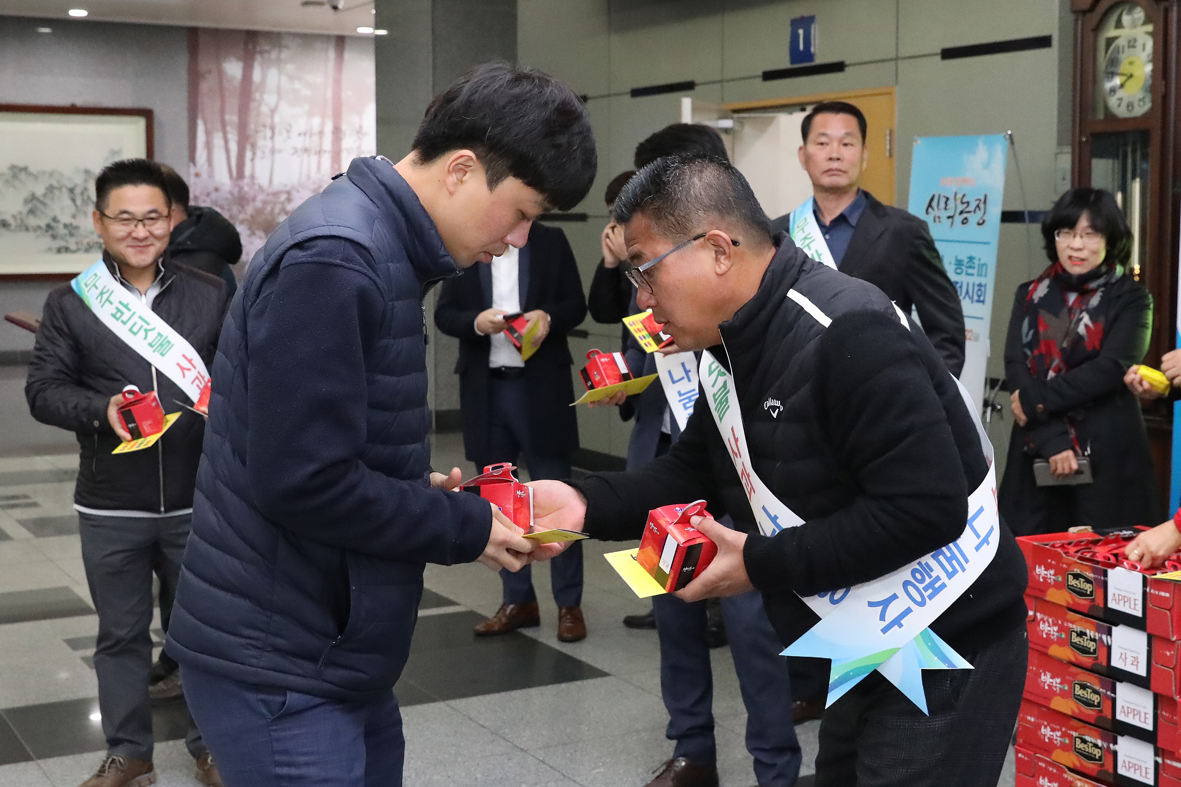 2019.11.15. 반딧불사과 전라북도청 홍보행사