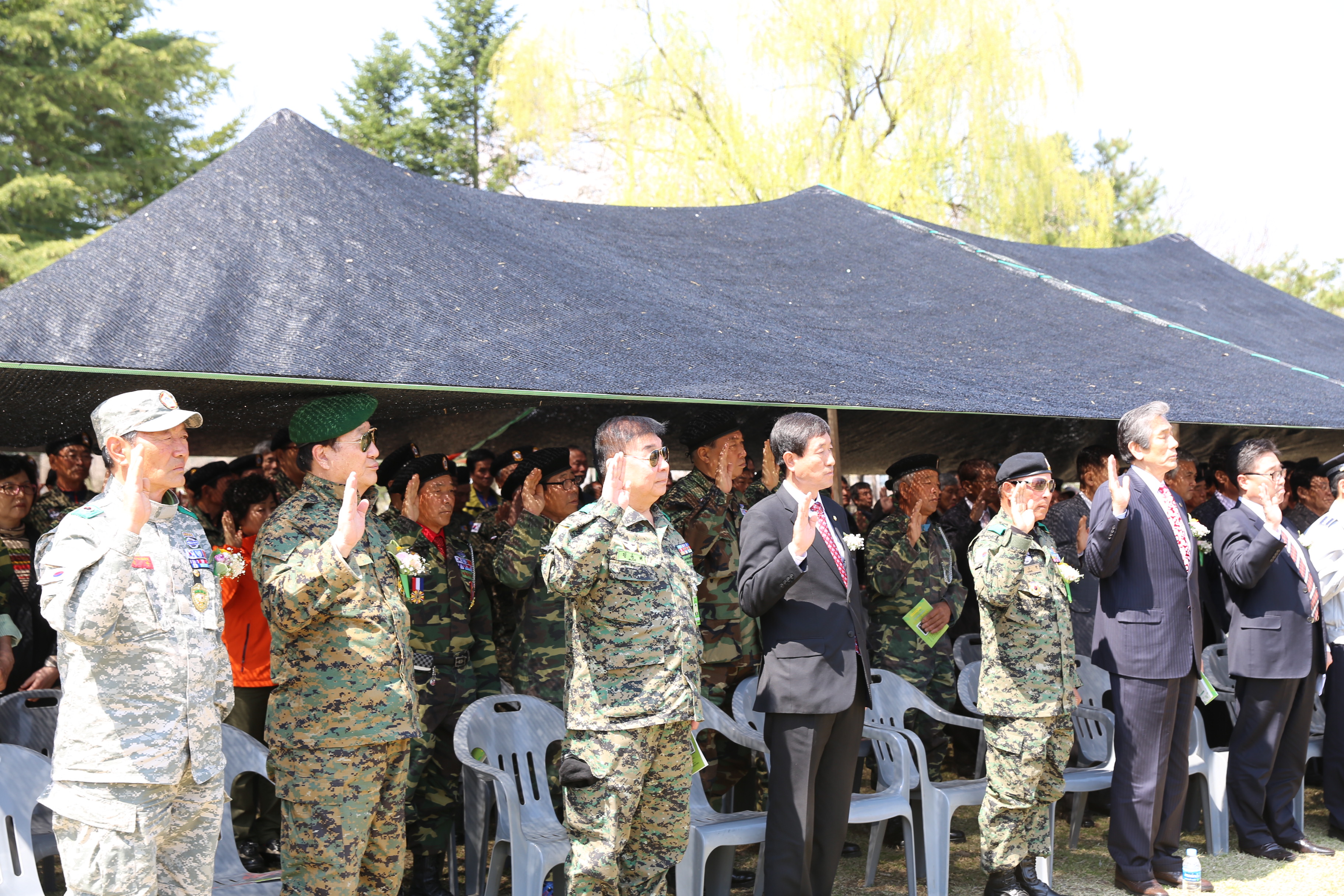 2014.04.08. 월남전참전자회 삼도 결의대회