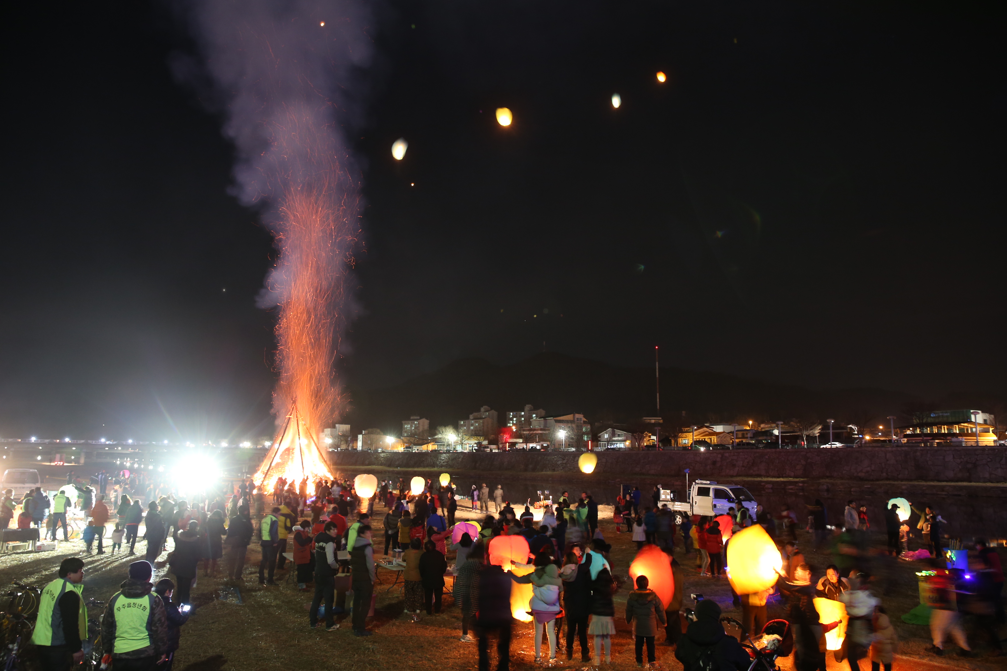 2015.03.05. 정월대보름 달집태우기 2