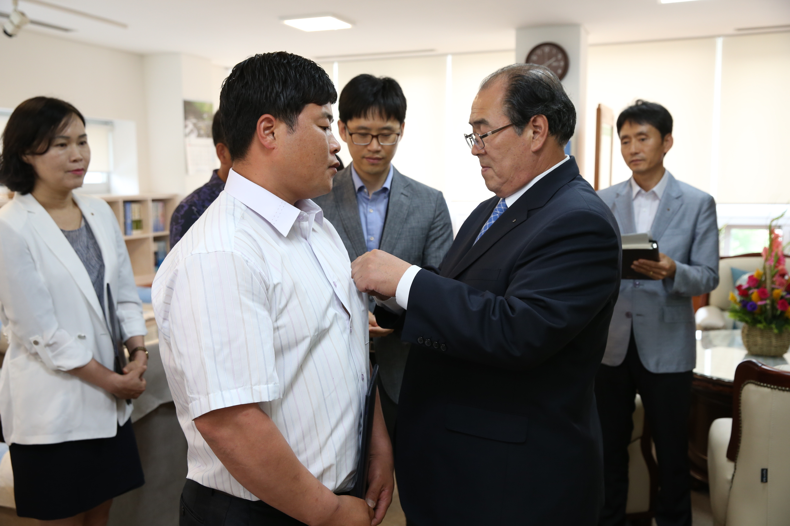 2015.07.01. 사령장