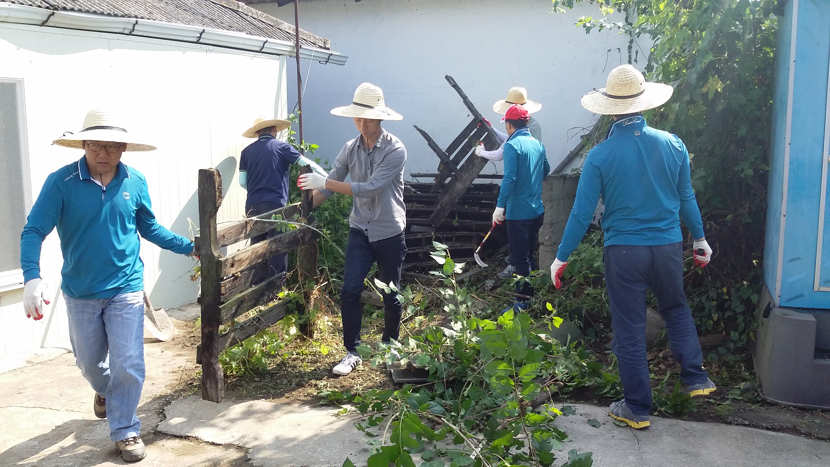 2016.09.08. 무주군청 민원봉사과 서면마을 자원봉사 활동