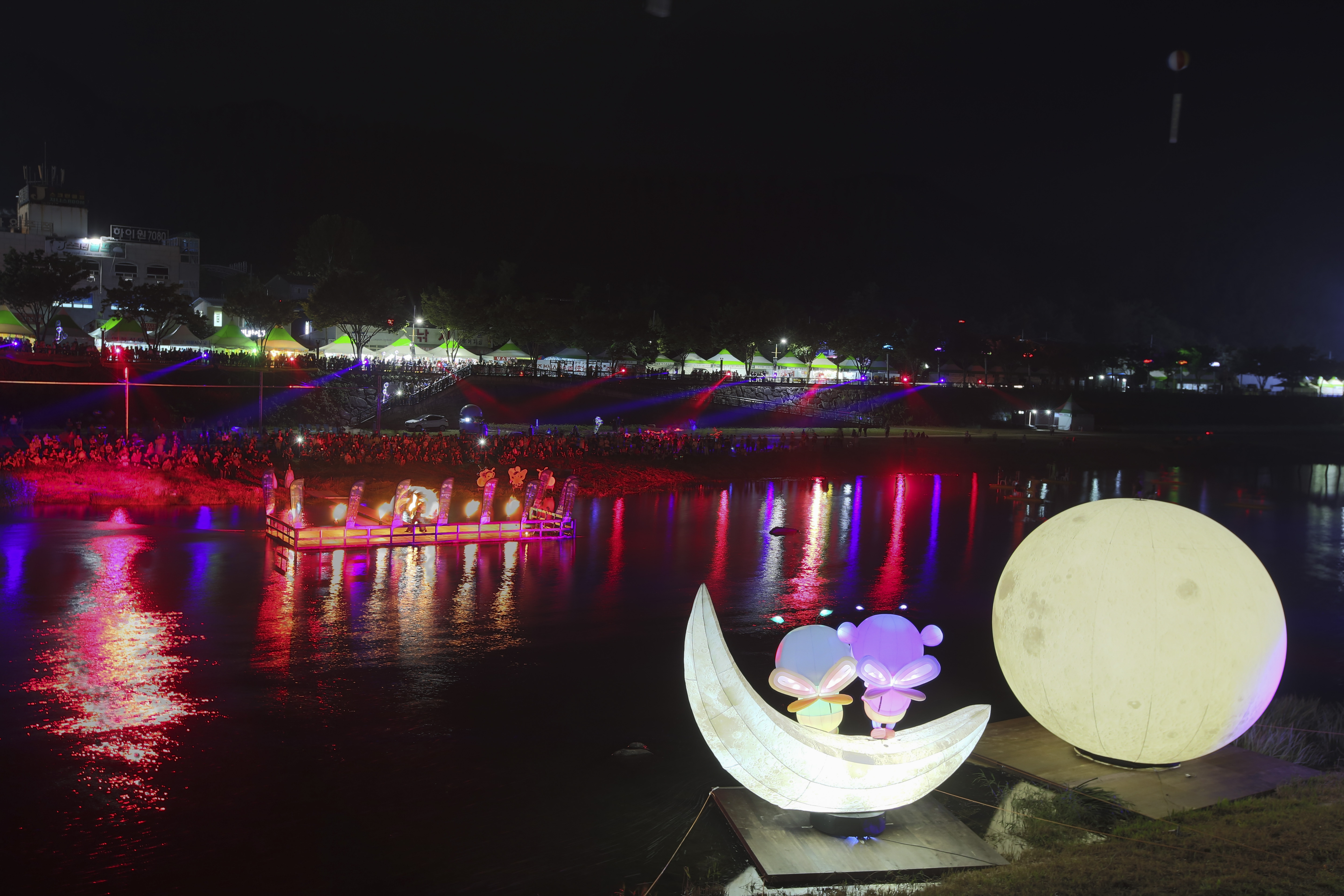 2019.09.01~04. 무주반딧불축제(남대천 라이트쇼+남대천 수상공연)