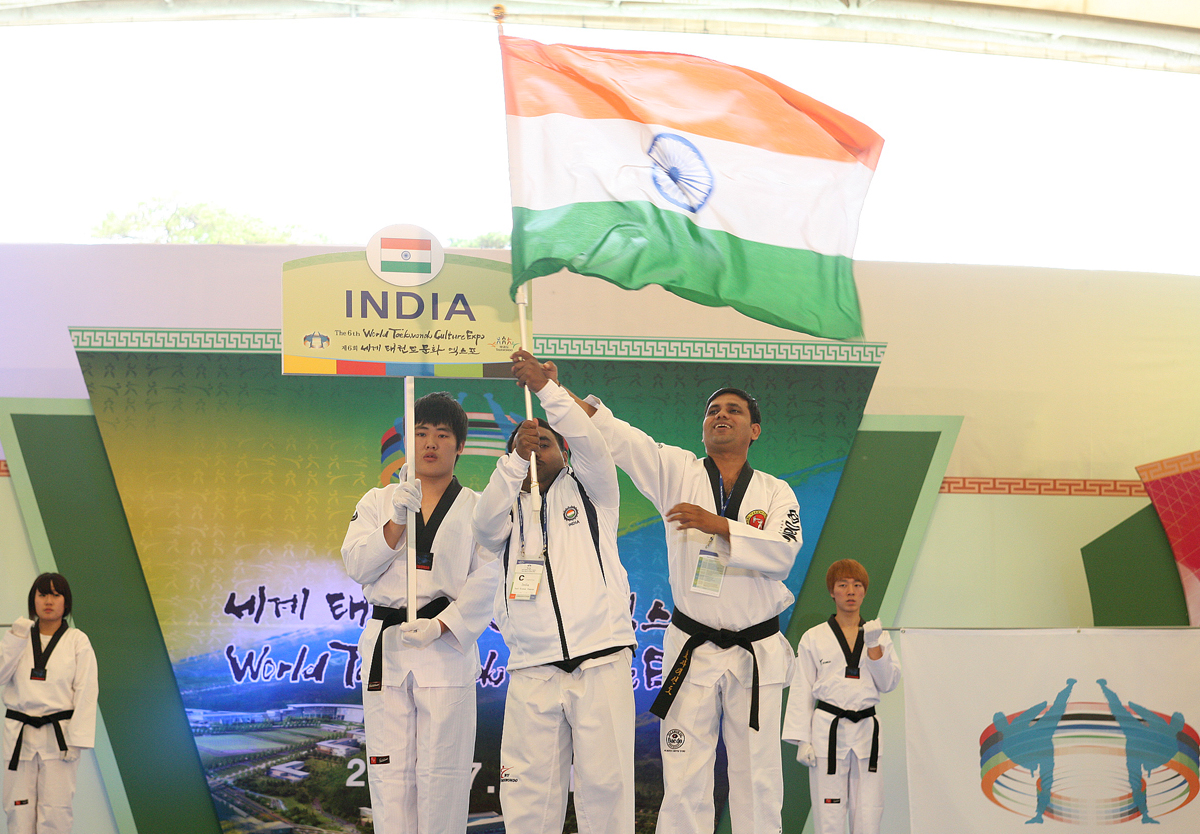 2012.07.07  제6회 세계 태권도문화 엑스포 개막식