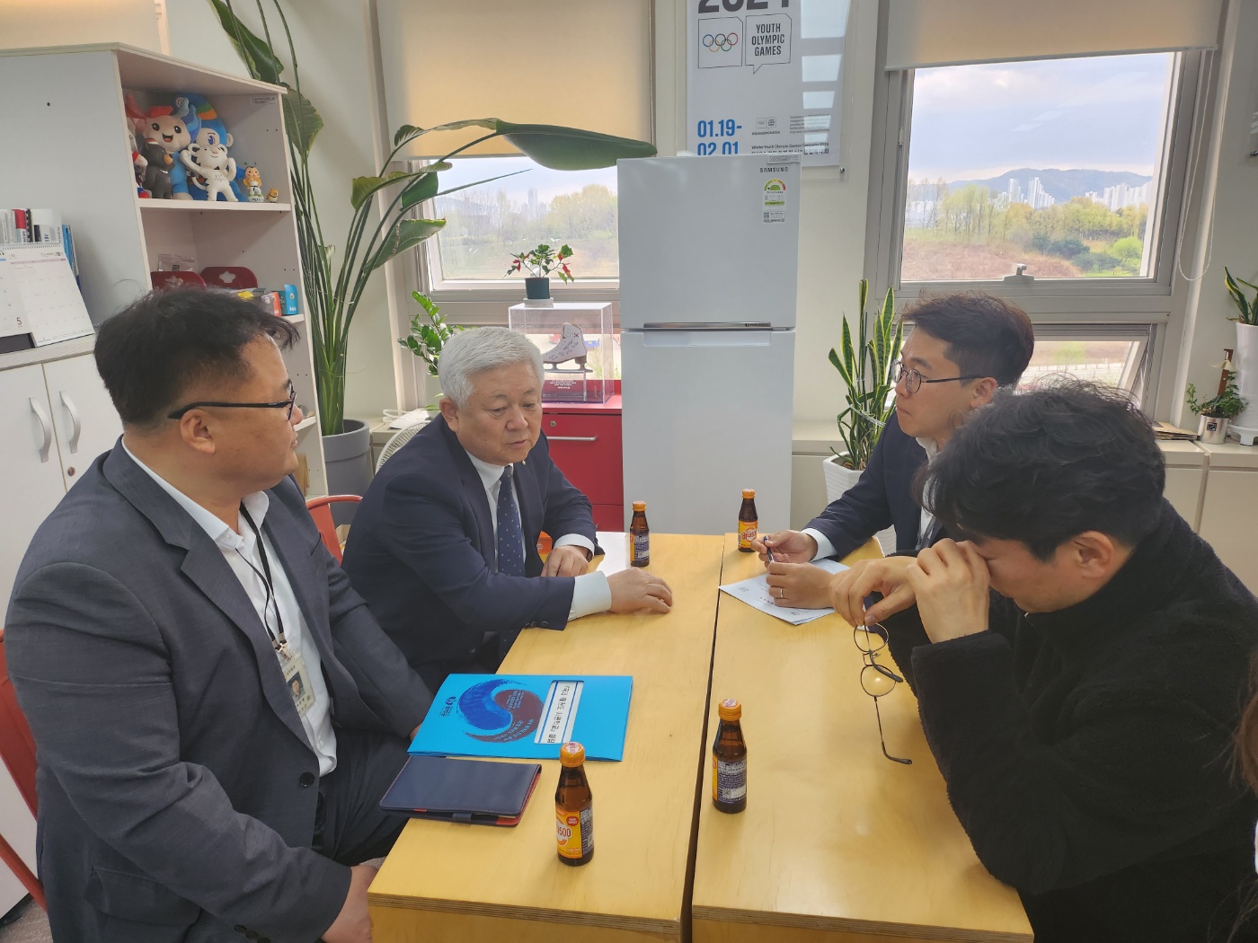 2023.04.11 황인홍 무주군수 태권도사관학교관련 정부부처방문
