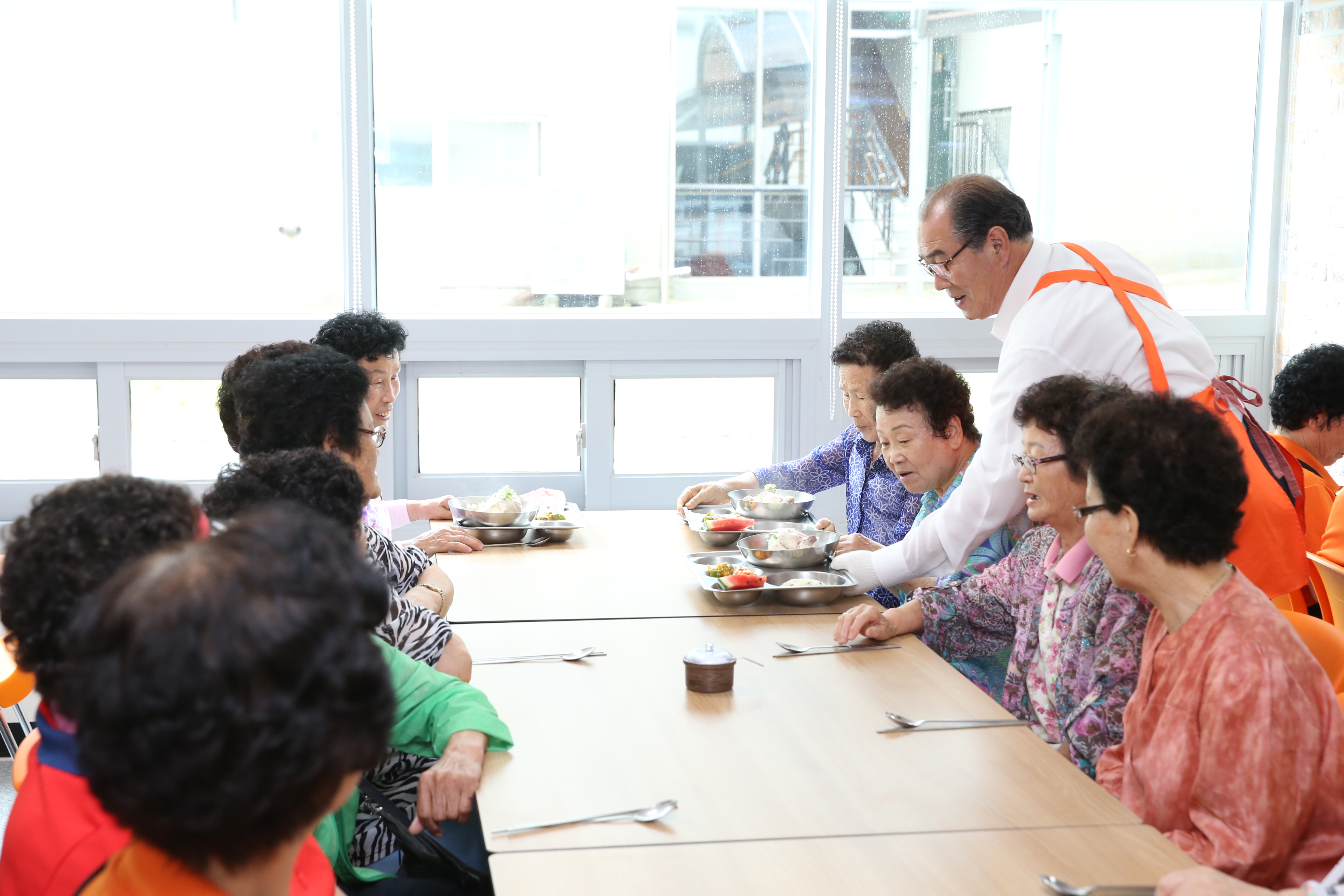 2016.07.12. 무주장애인 종합복지관 초복나눔행사