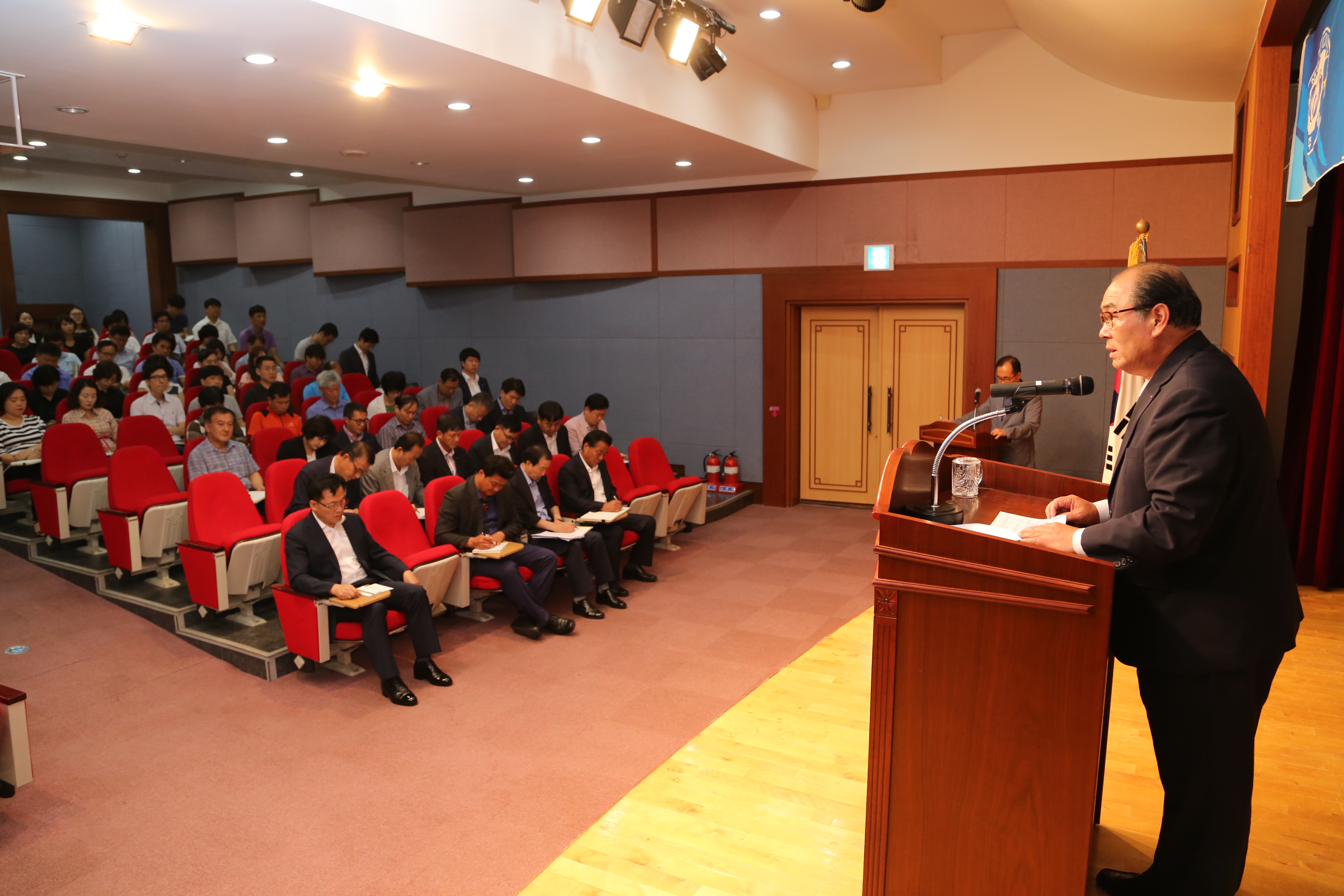 2016.08.01. 청원월례조회