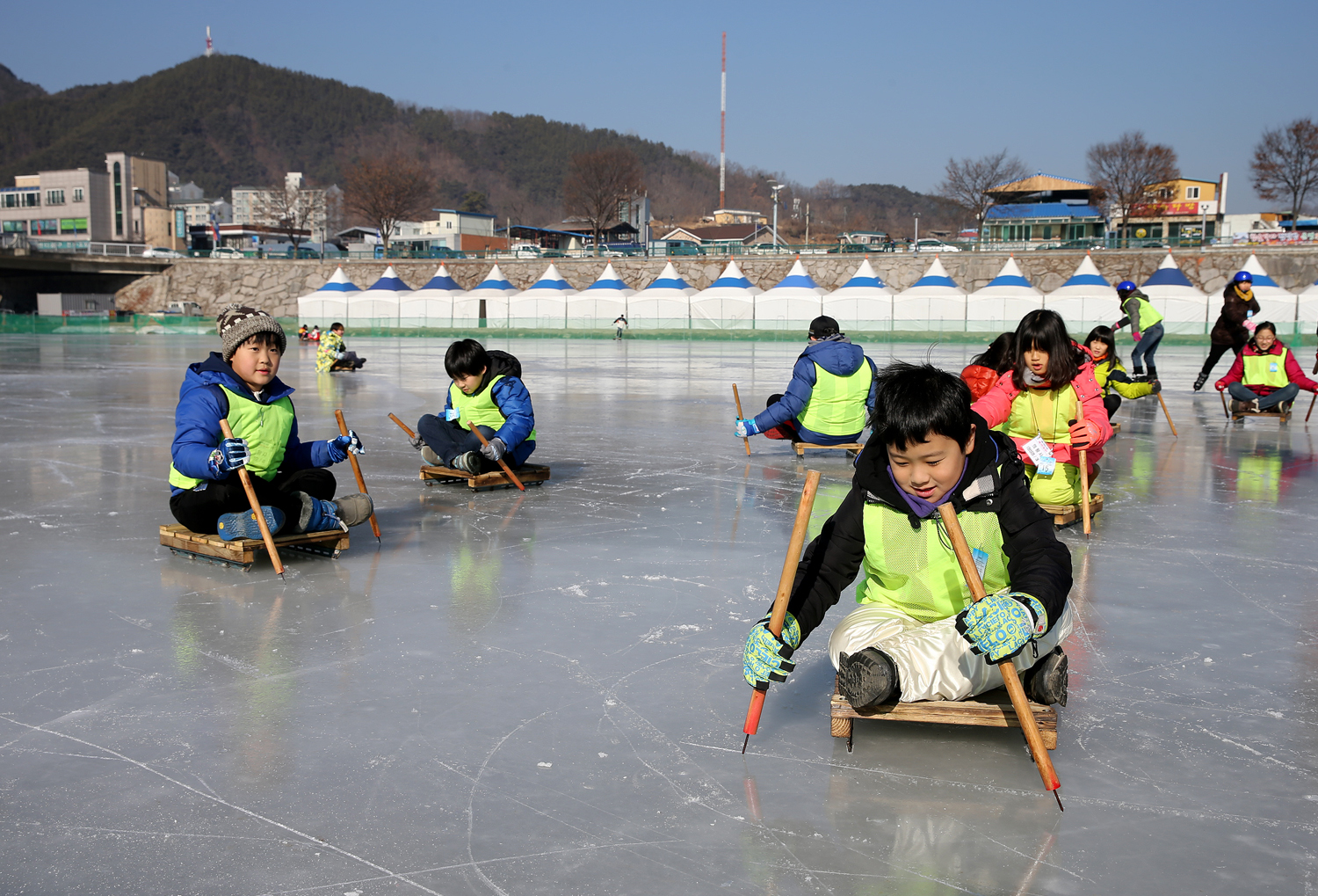 제3회 남대천 얼음축제-얼음썰매, 눈썰매