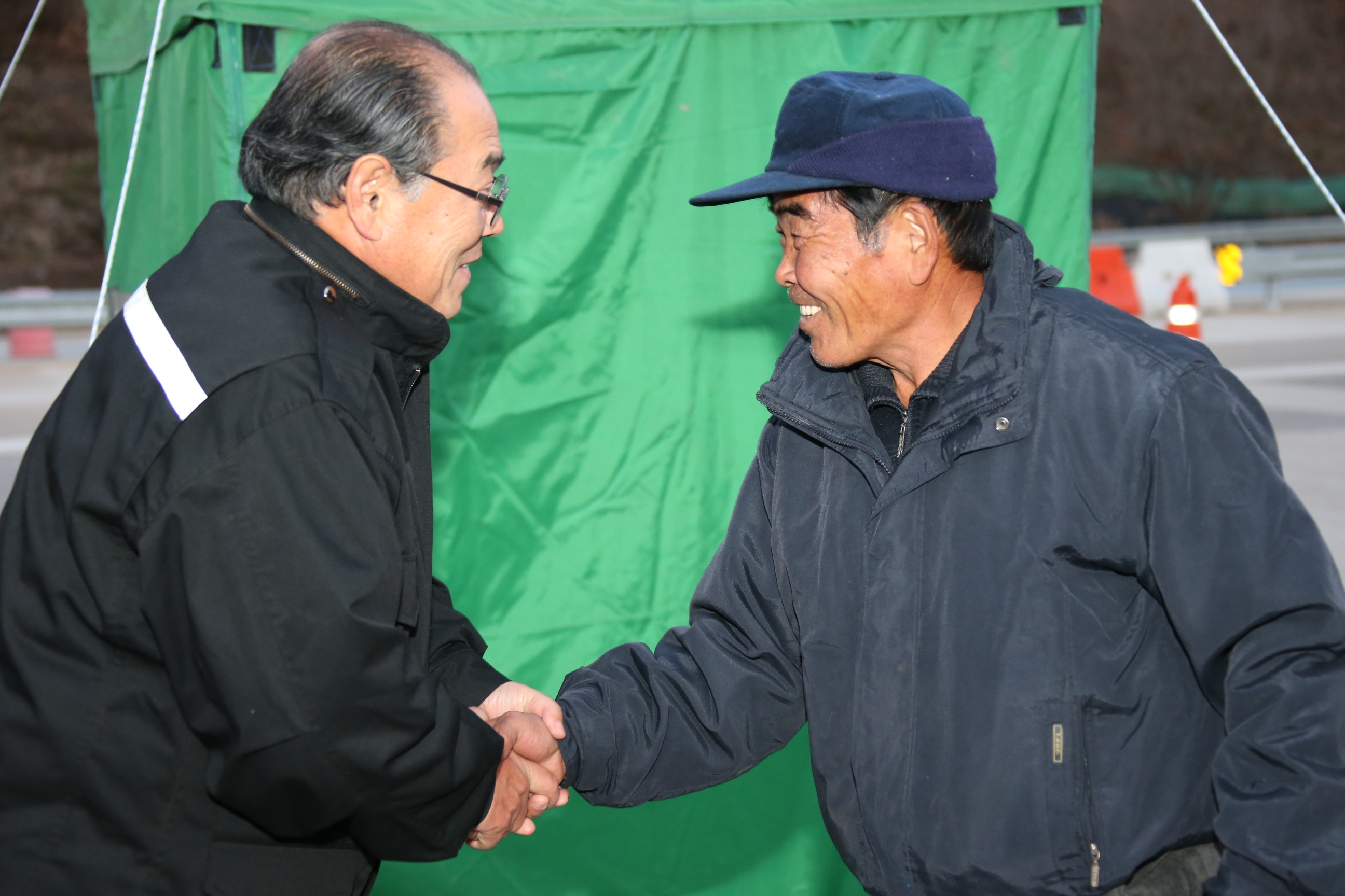 2014.11.18. AI방역초소 격려방문