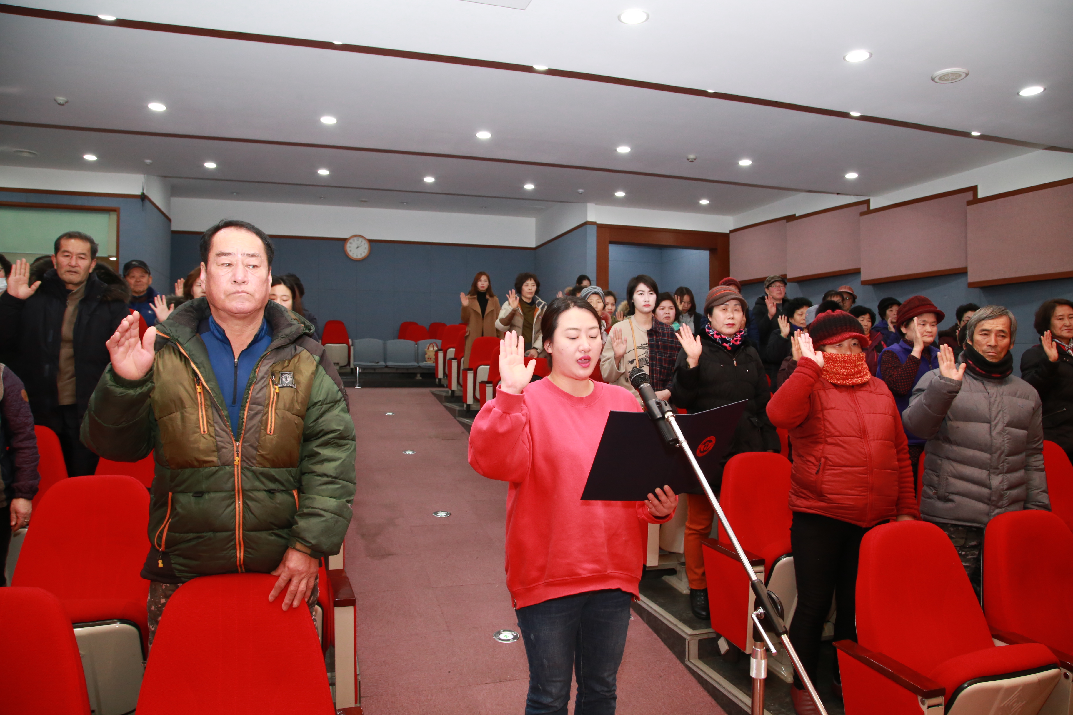 2019.01.14. 무주군 공공근로 발대식