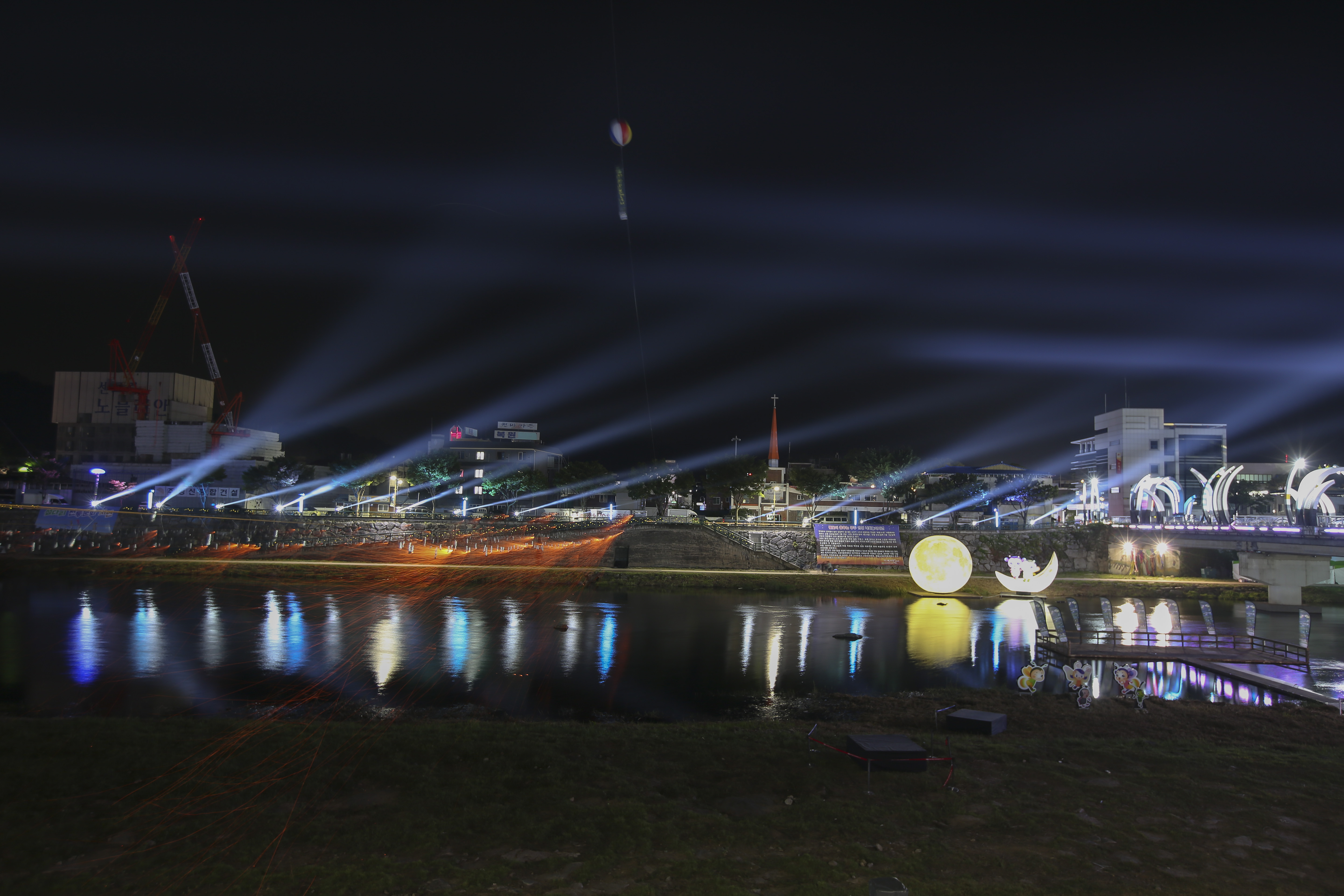 2019.09.01~04. 무주반딧불축제(남대천 라이트쇼+남대천 수상공연)