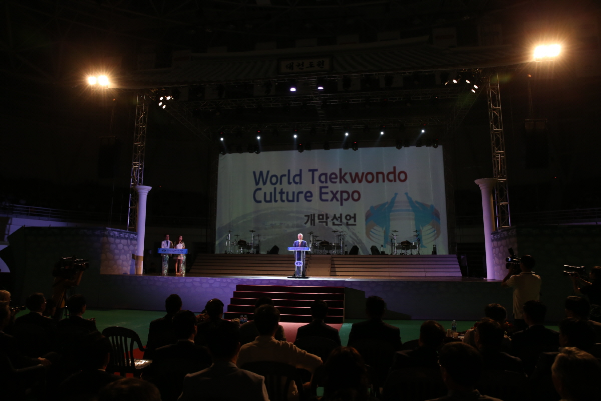 제8회 세계 태권도문화 엑스포 개막식