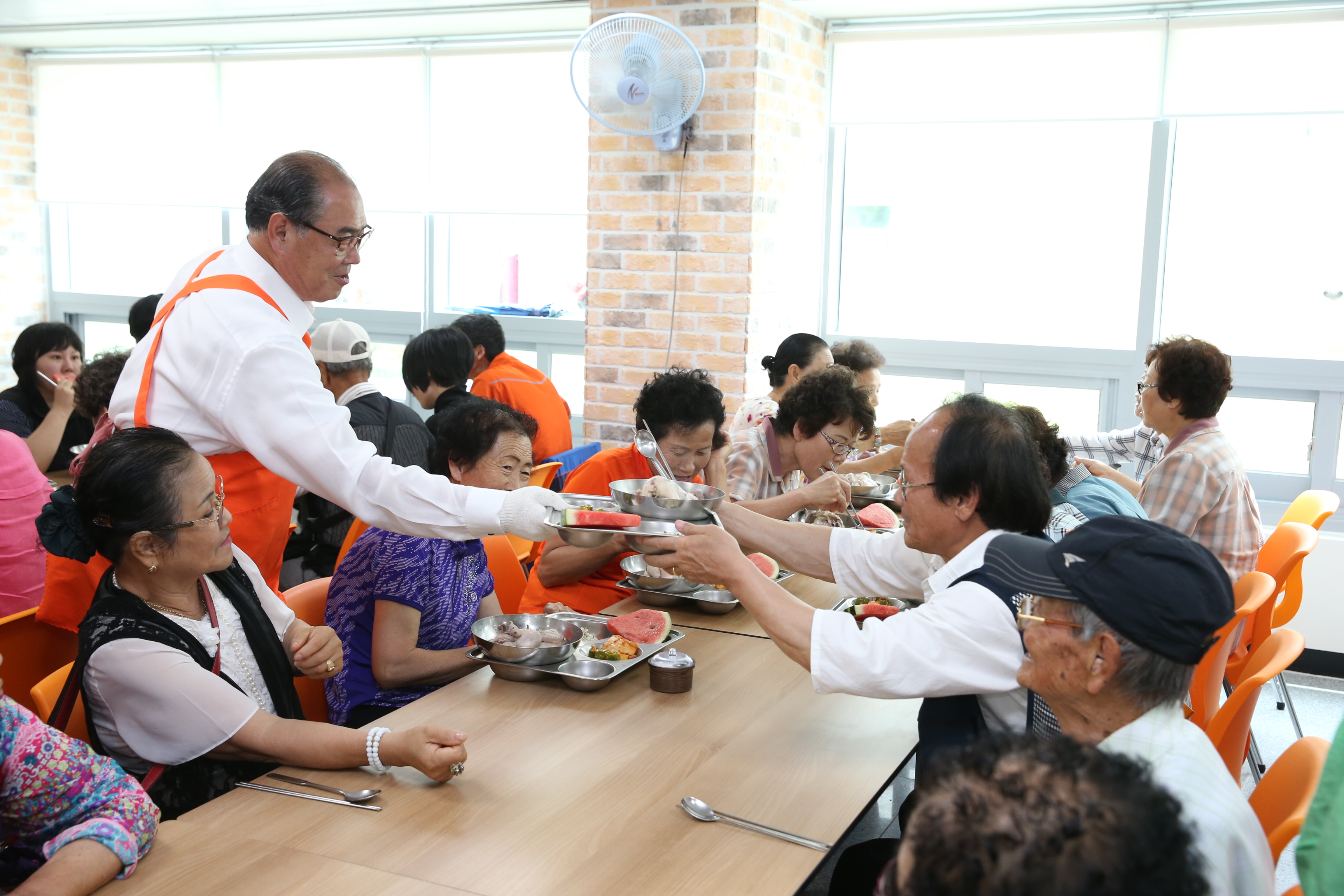 2016.07.12. 무주장애인 종합복지관 초복나눔행사