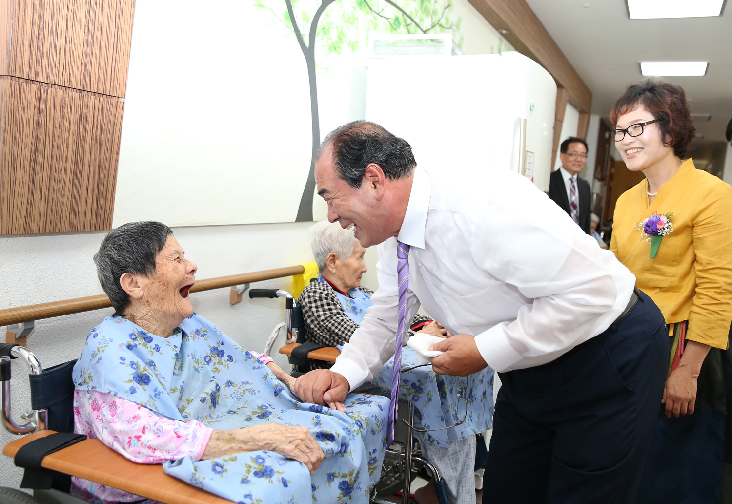 민선 6기 제44대 황정수 무주군수 취임식-평화요양원