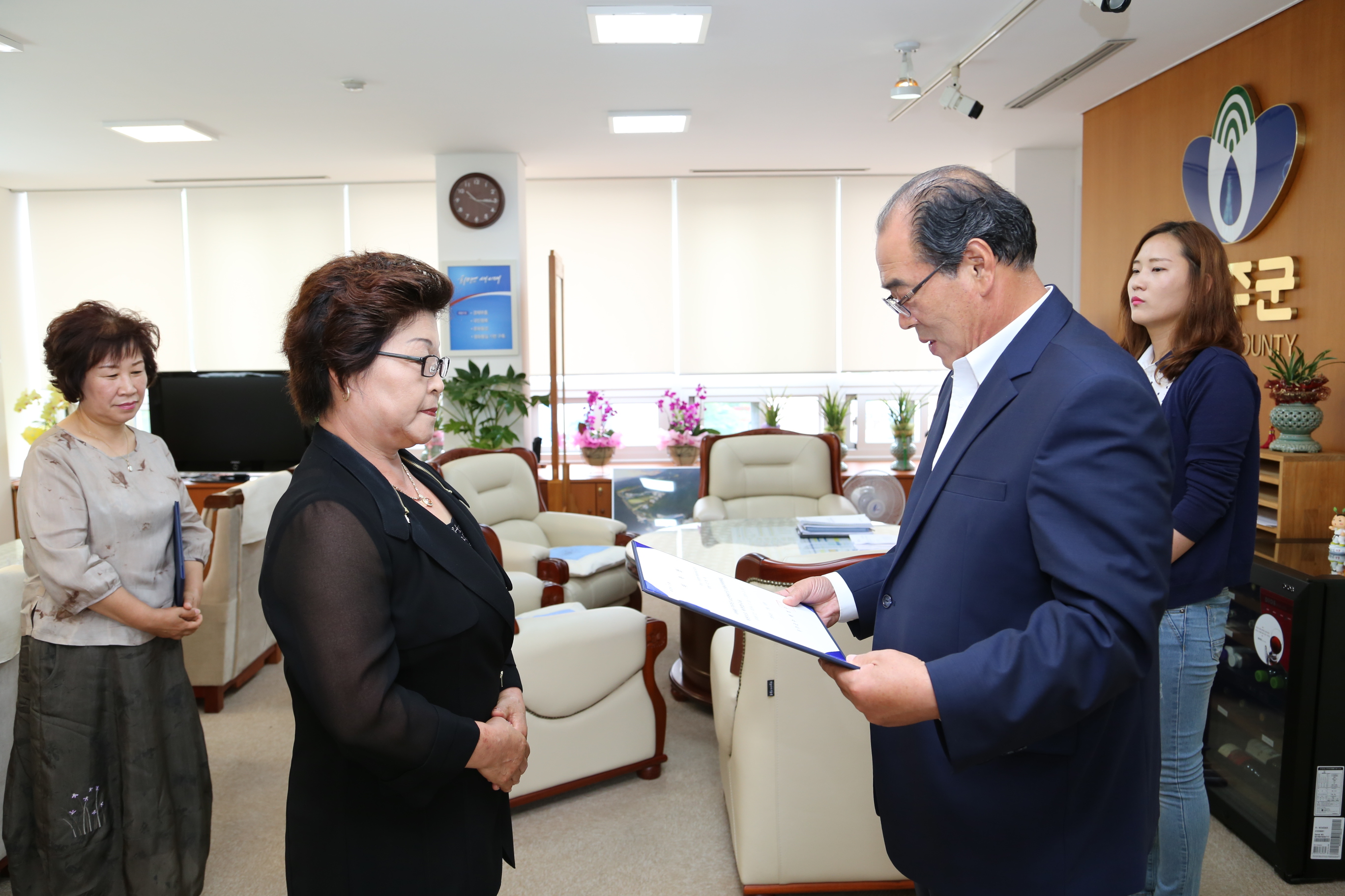 2014.07.10. 노이복지기금 운용 심의위원회 위원 위촉장 수여