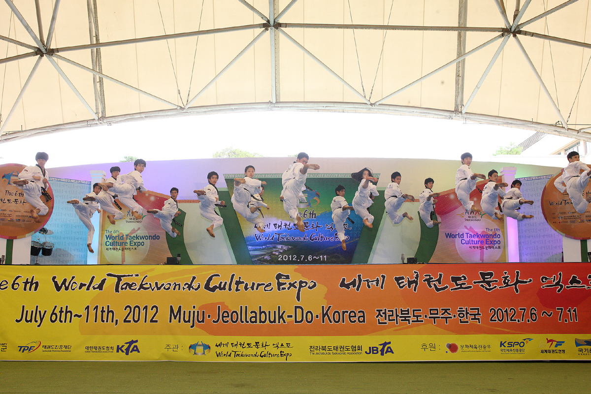 2012.07.07  제6회 세계 태권도문화 엑스포 개막식