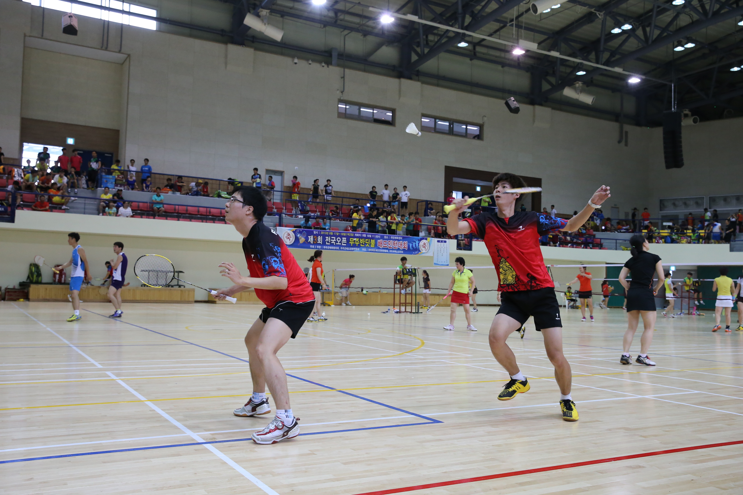 2013.08.18 제3회 전국오픈 무주반딧불 베드민턴 대회