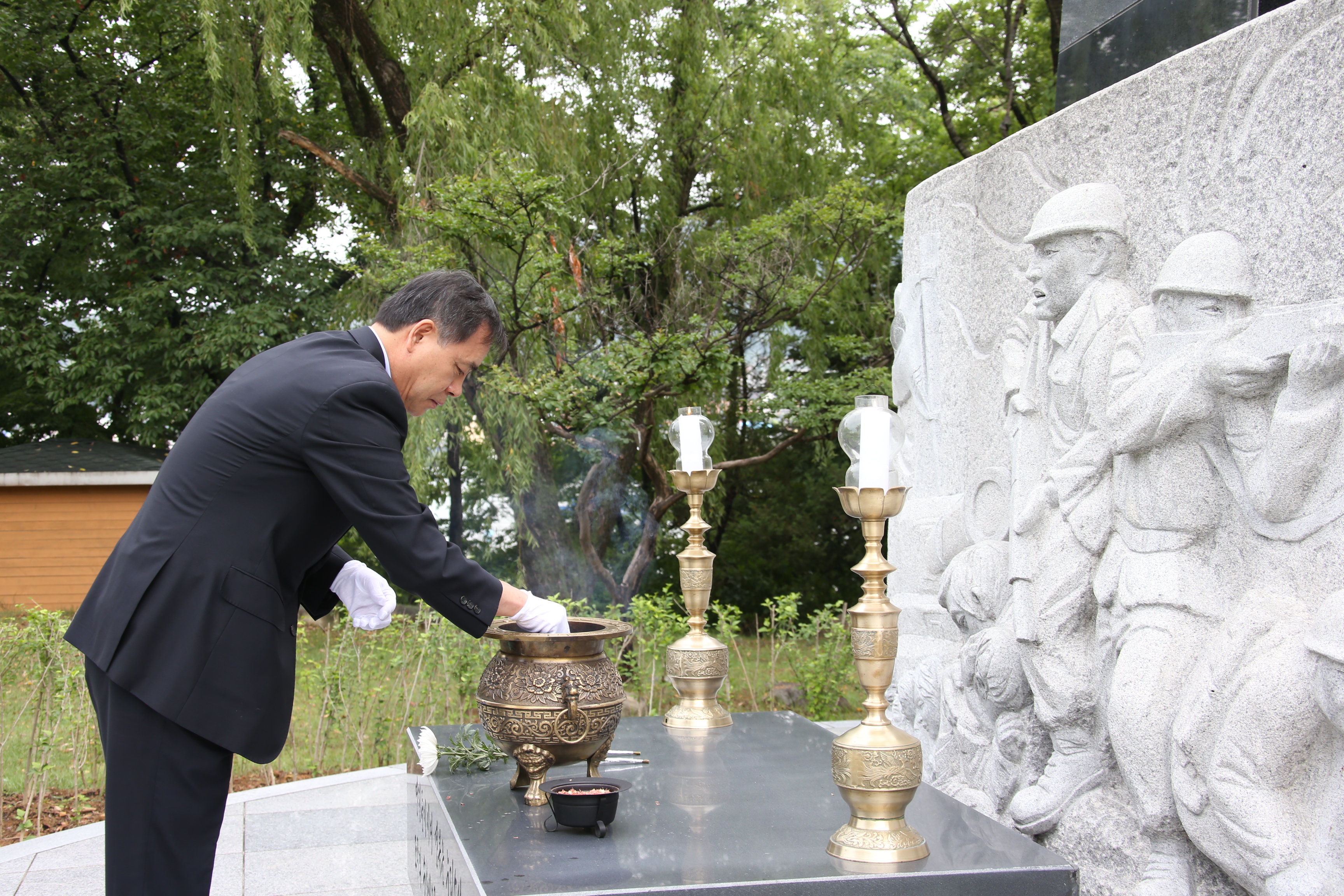 2015.07.01. 민선6기 1주년 기념 충혼탑 참배